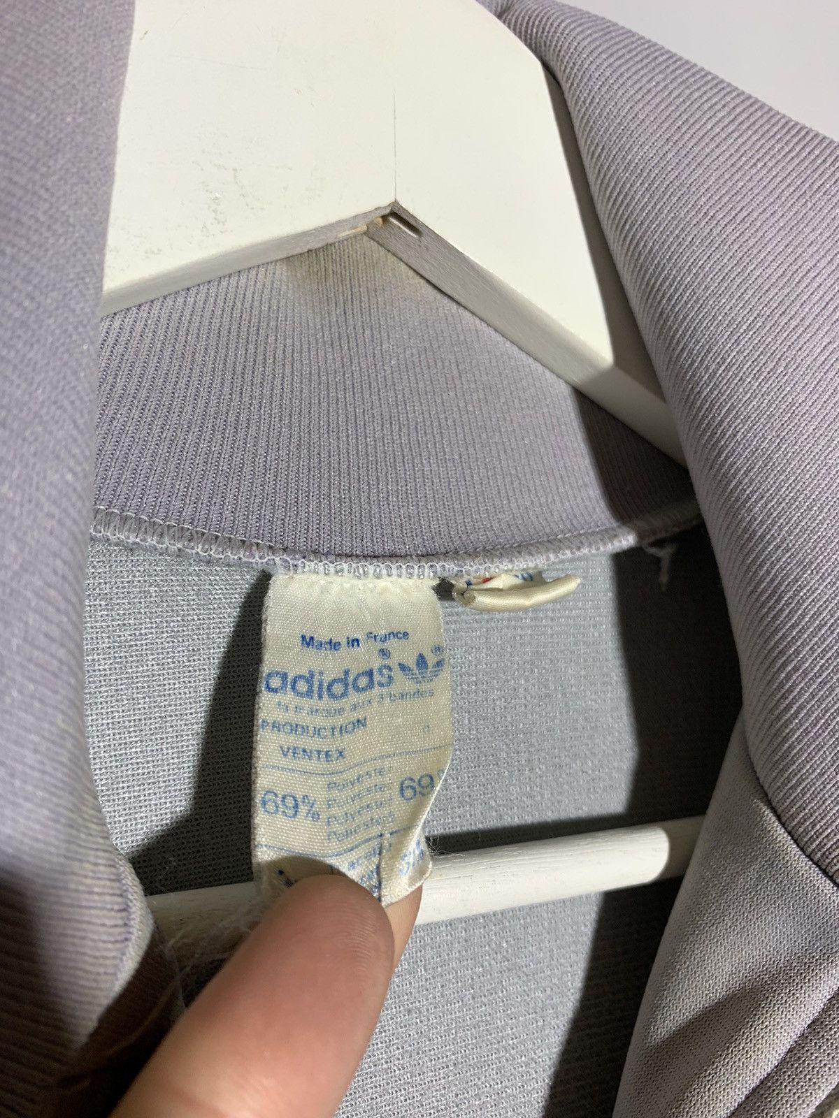 Adidas × Vintage Adidas Ventex Vintage Rare Made in France Track Top Size US M / EU 48-50 / 2 - 8 Thumbnail
