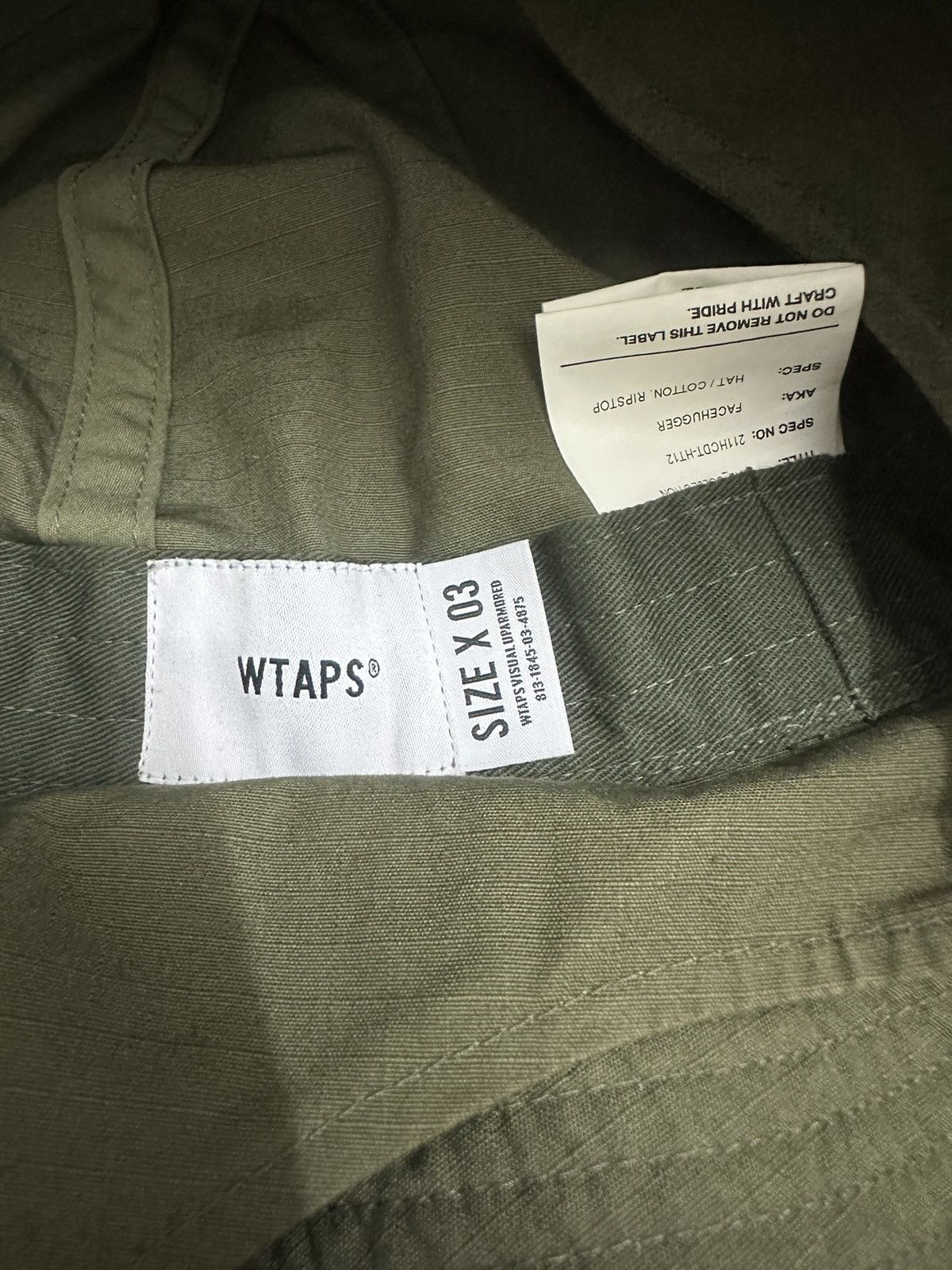 Wtaps WTAPS Military Bucket Hat Size ONE SIZE - 12 Thumbnail