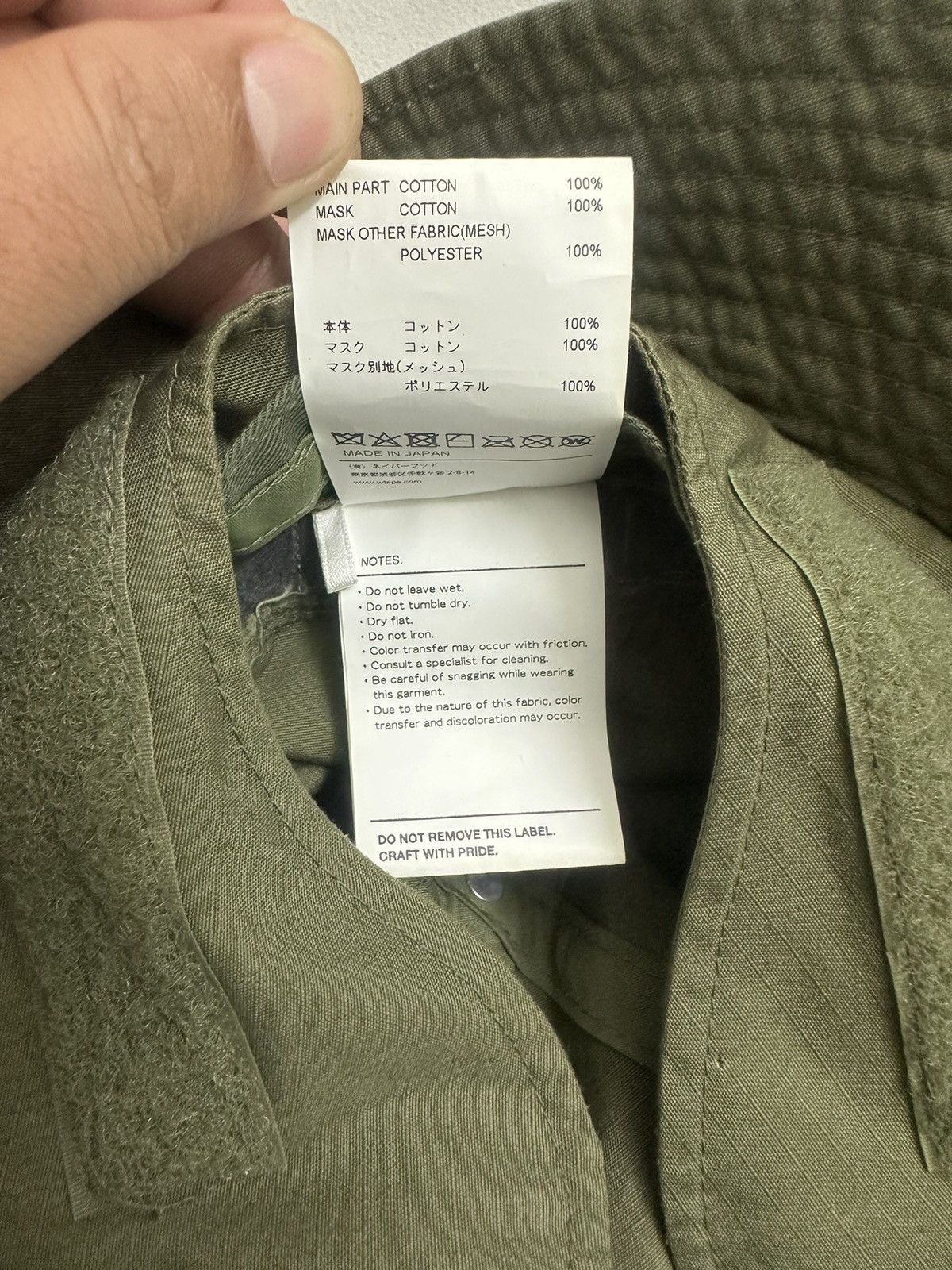 Wtaps WTAPS Military Bucket Hat Size ONE SIZE - 10 Thumbnail