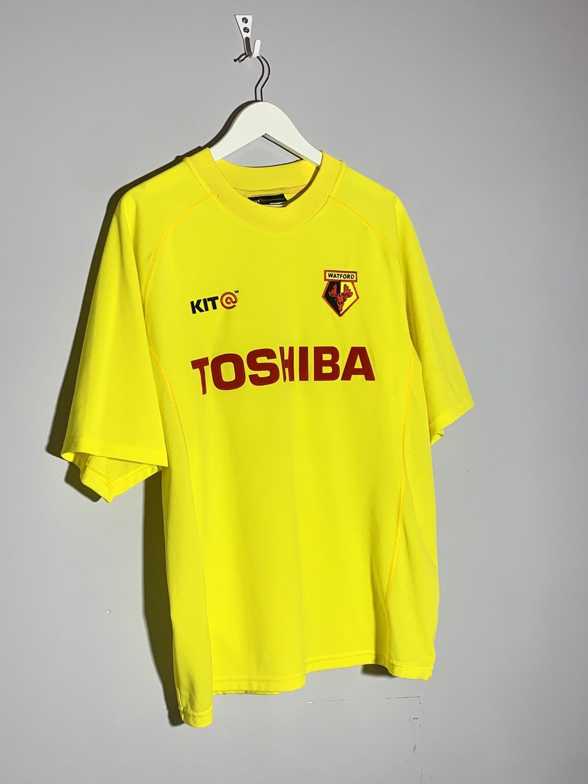 Vintage #30 Wright Watford Kita 2001/02 Vintage Football Shirt Size US L / EU 52-54 / 3 - 3 Thumbnail