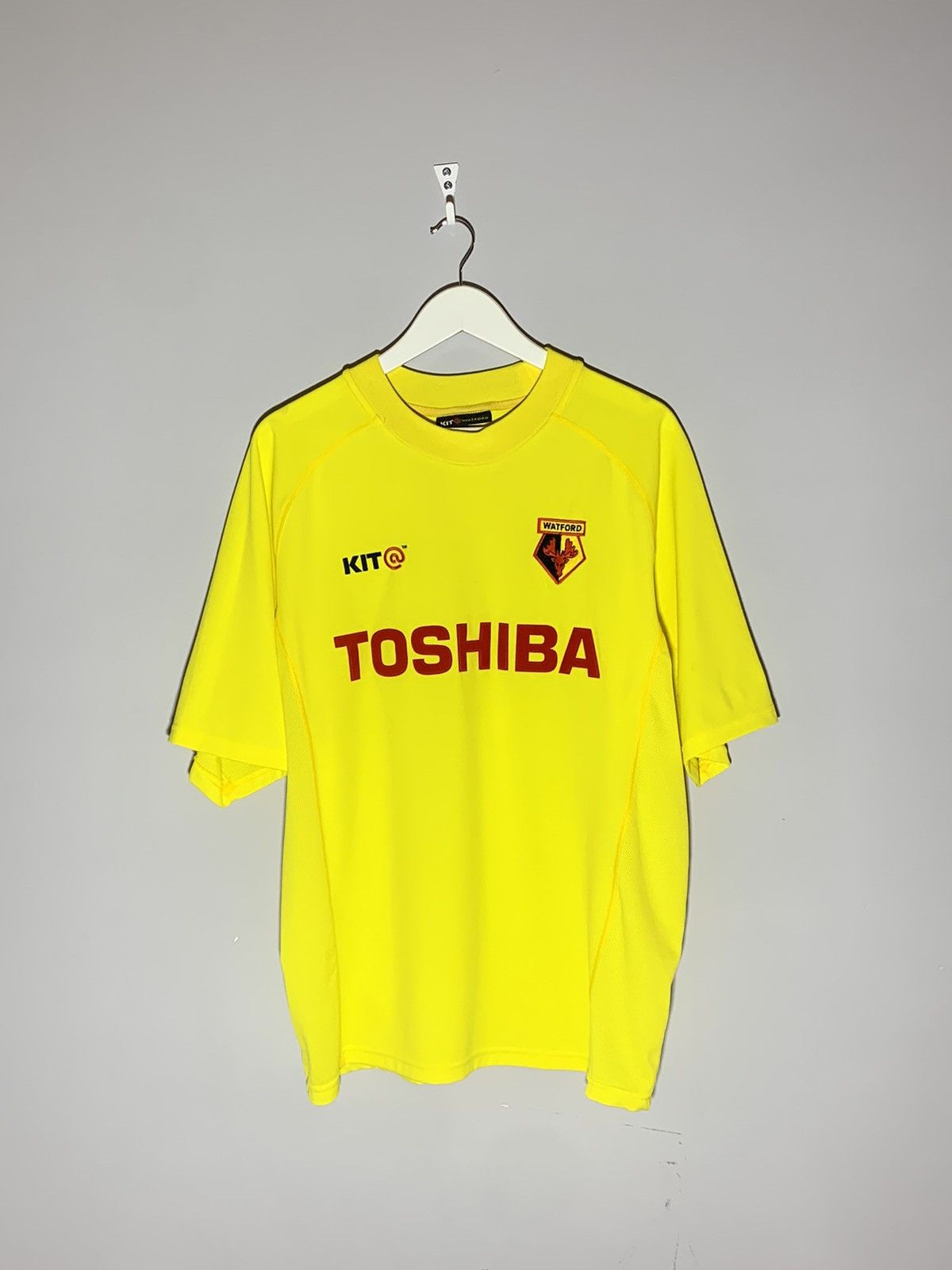 Vintage #30 Wright Watford Kita 2001/02 Vintage Football Shirt Size US L / EU 52-54 / 3 - 2 Thumbnail