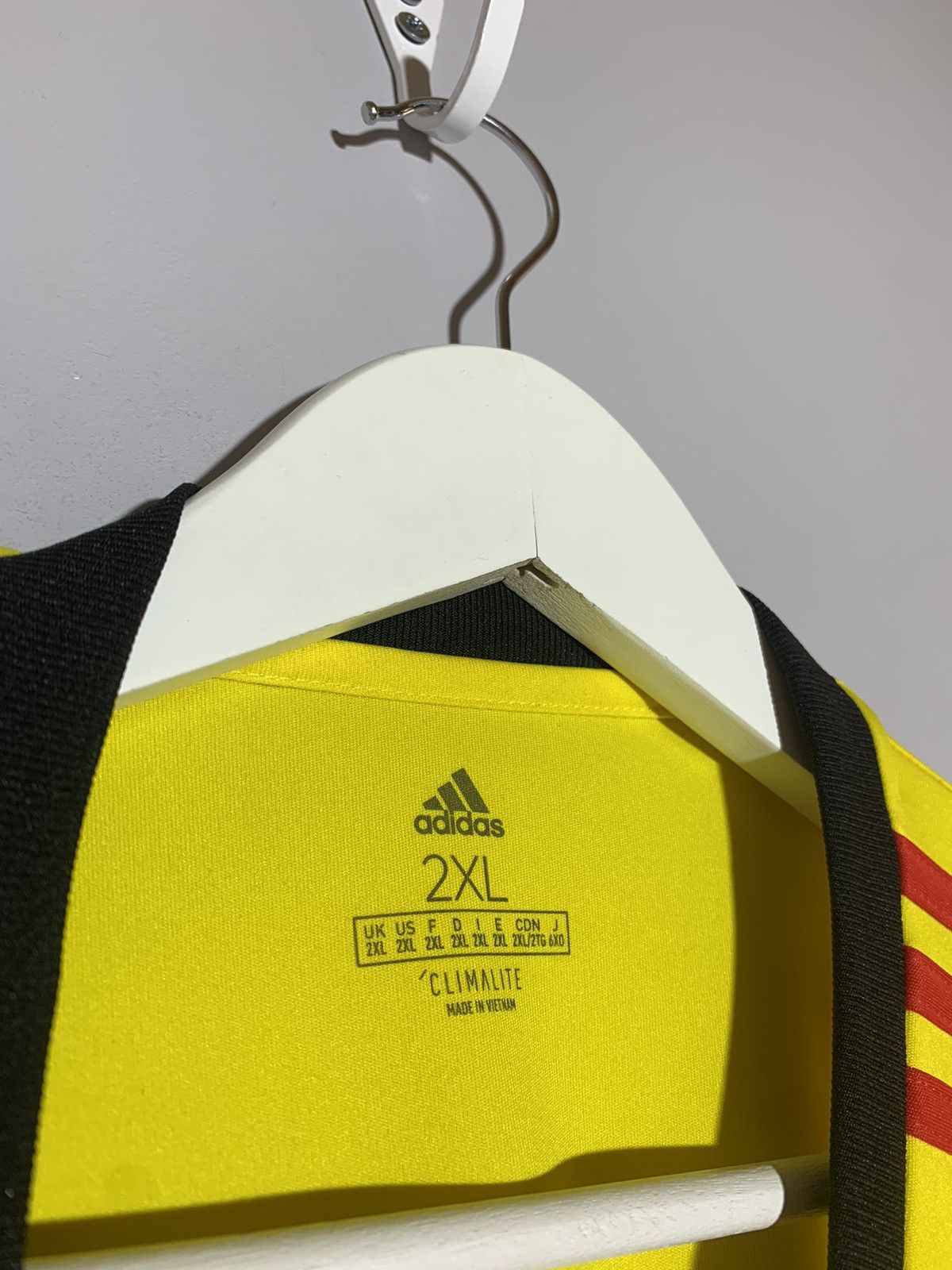 Adidas Watford Adidas 2019/20 Y2k Streetwear Football Shirt Size US XXL / EU 58 / 5 - 8 Thumbnail