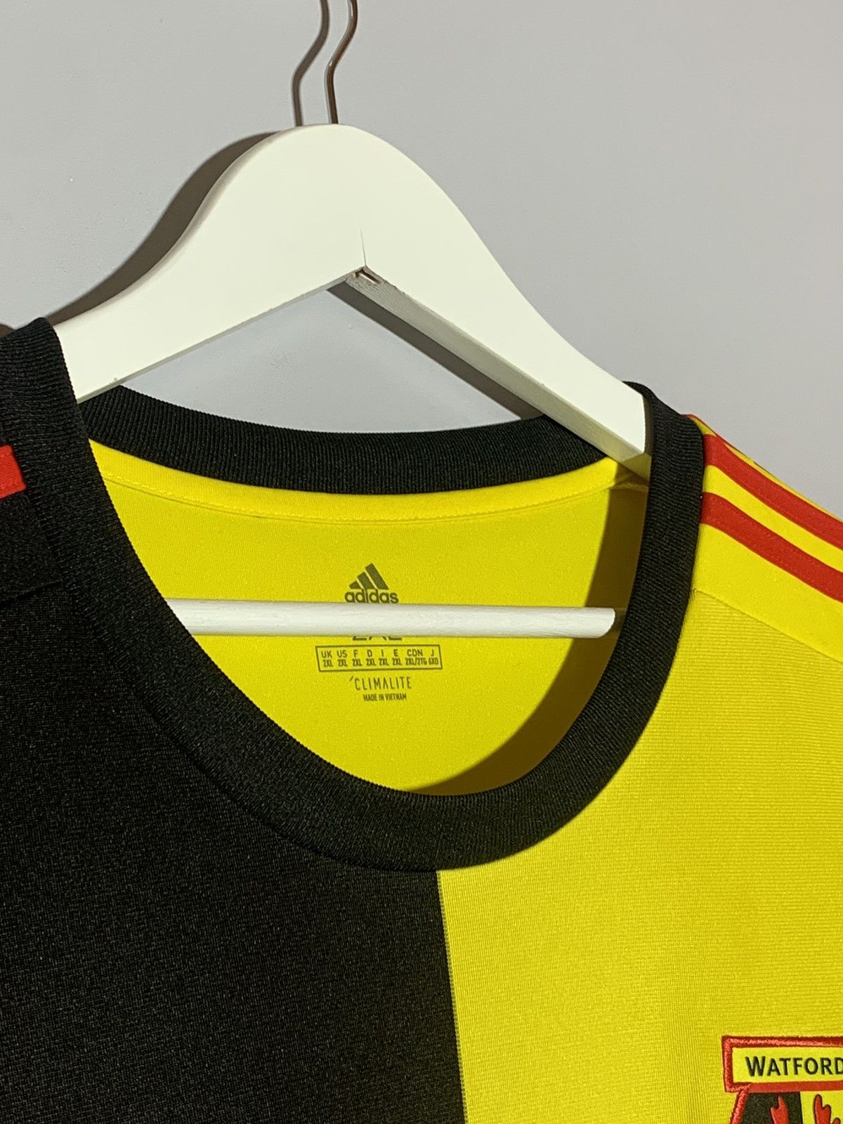 Adidas Watford Adidas 2019/20 Y2k Streetwear Football Shirt Size US XXL / EU 58 / 5 - 5 Thumbnail