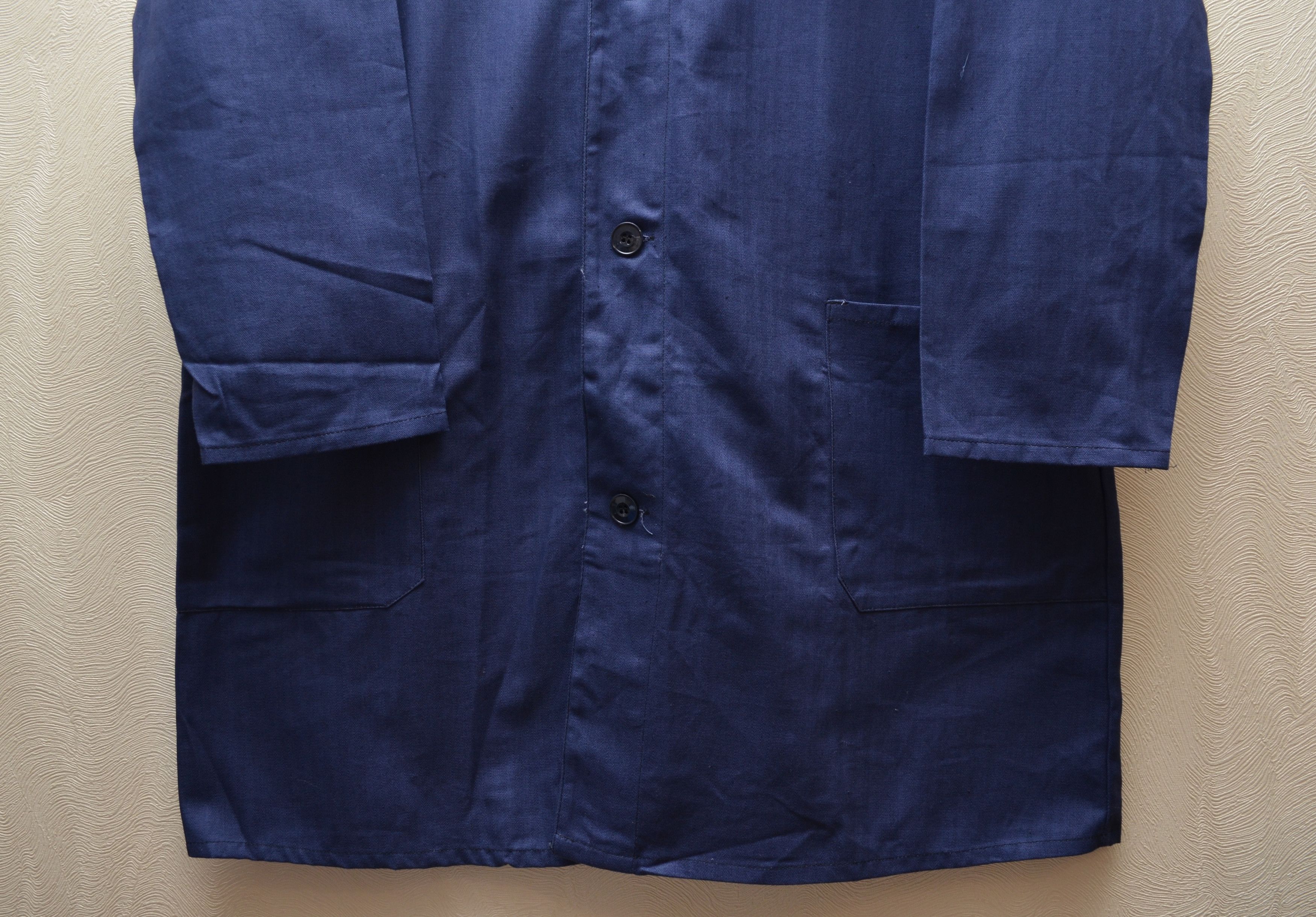 Le Laboureur × Vintage Vintage Spezitex Falkenstein French Chore Coat Jacket Long Size US M / EU 48-50 / 2 - 6 Thumbnail