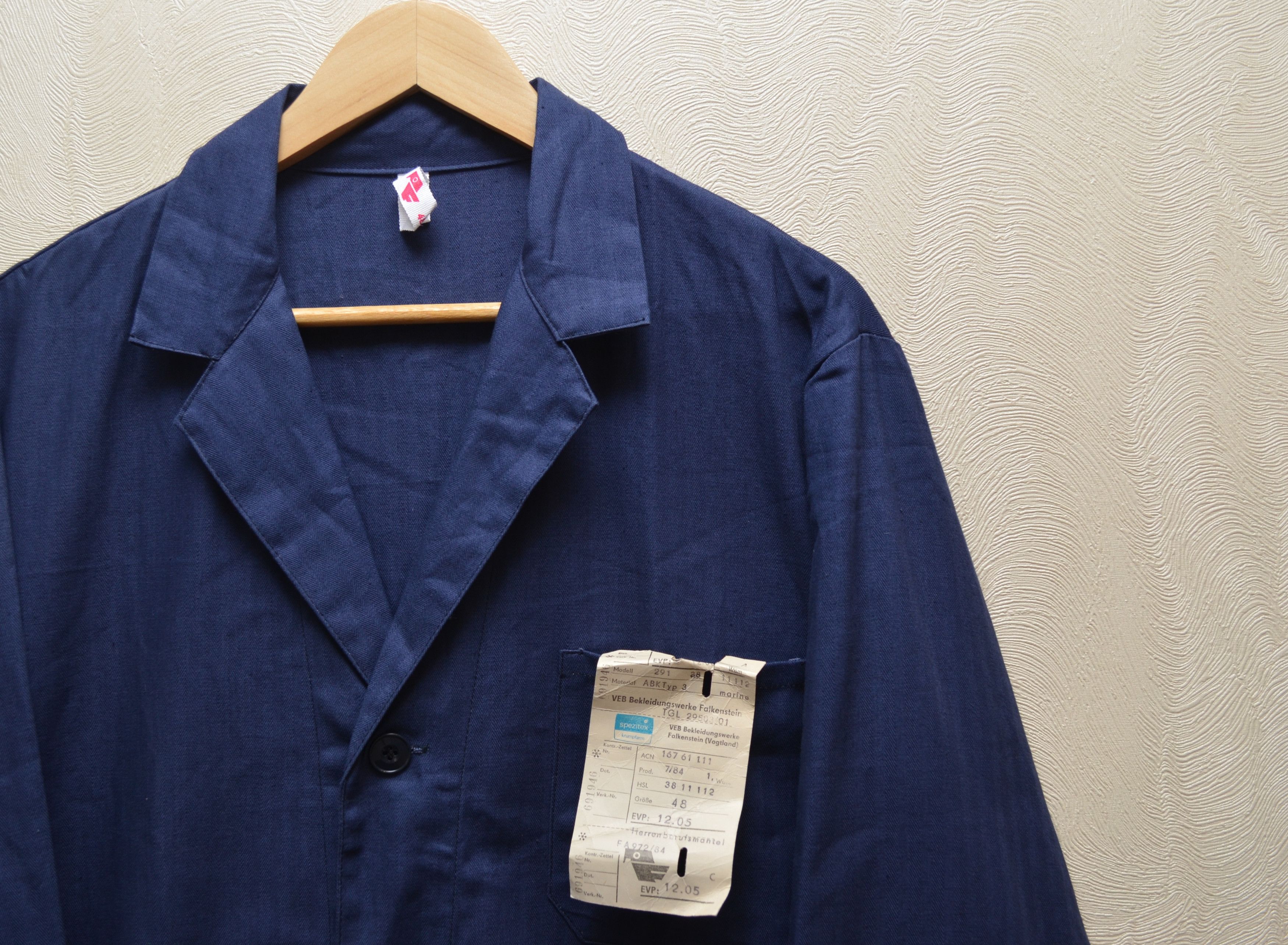 Le Laboureur × Vintage Vintage Spezitex Falkenstein French Chore Coat Jacket Long Size US M / EU 48-50 / 2 - 4 Thumbnail