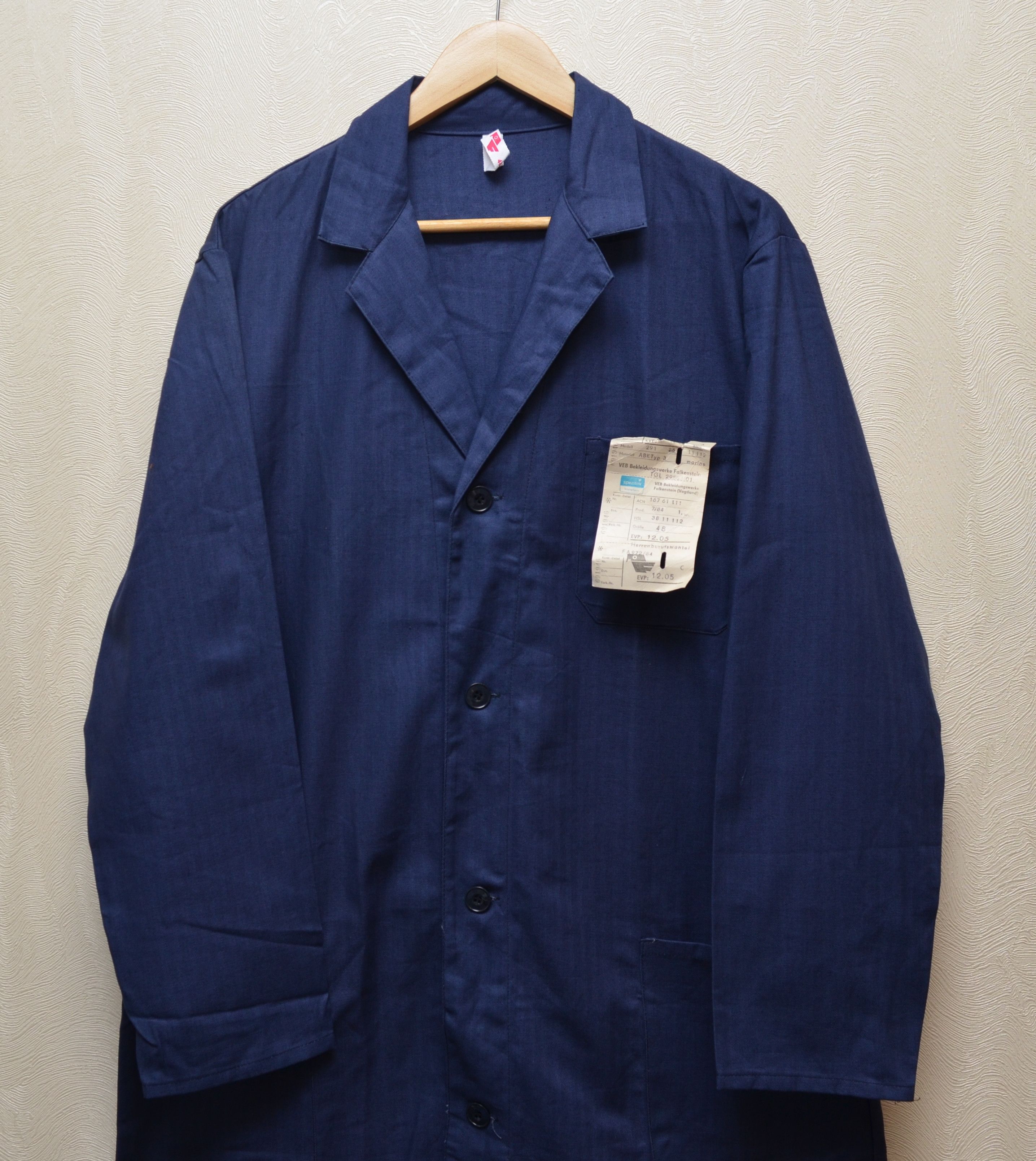 Le Laboureur × Vintage Vintage Spezitex Falkenstein French Chore Coat Jacket Long Size US M / EU 48-50 / 2 - 2 Thumbnail