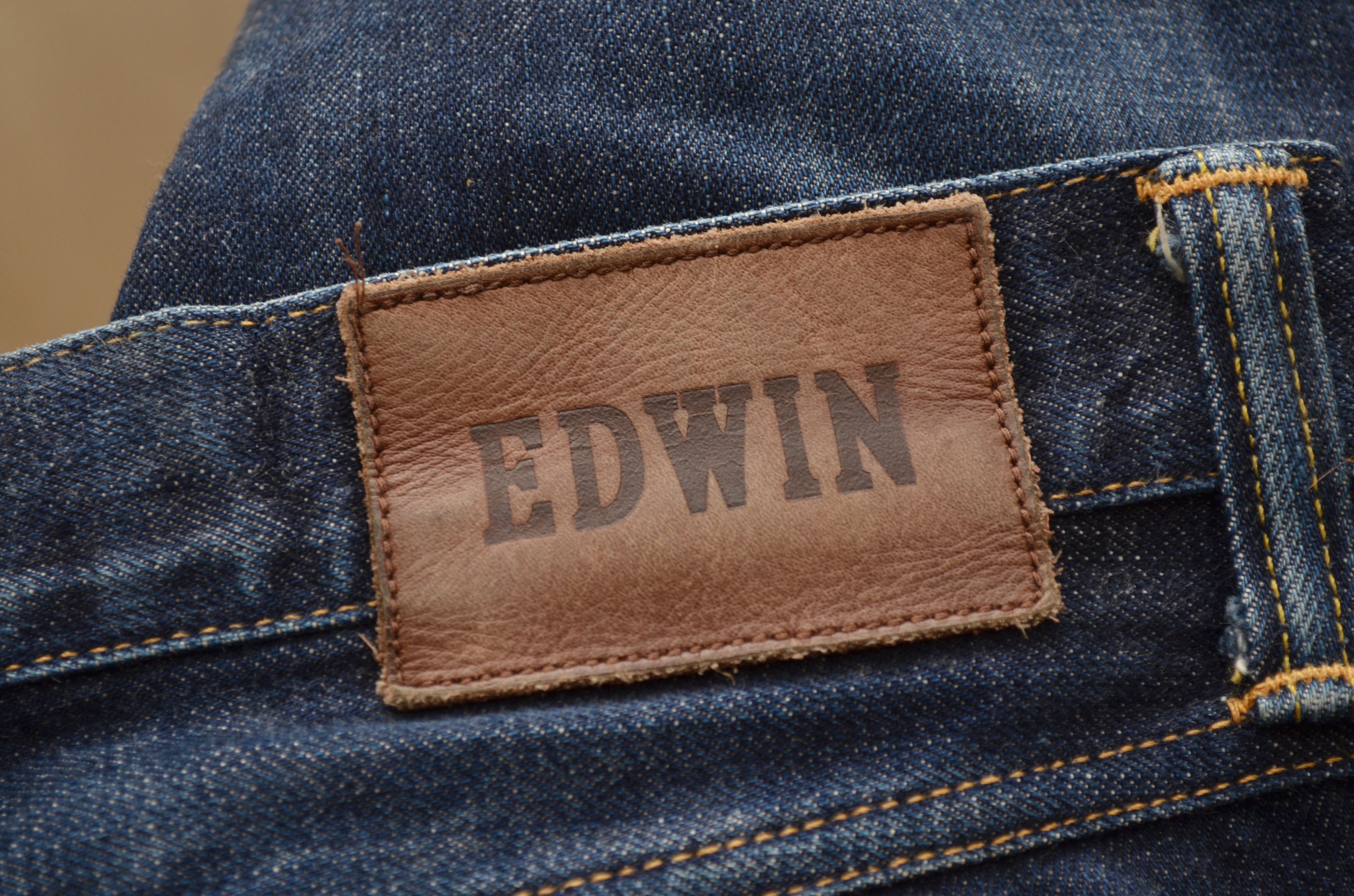 Edwin × Japanese Brand RARE 🔥 EDWIN ED-39 Regular Loose Selvage Jeans Size W32 L34 Size US 32 / EU 48 - 10 Thumbnail