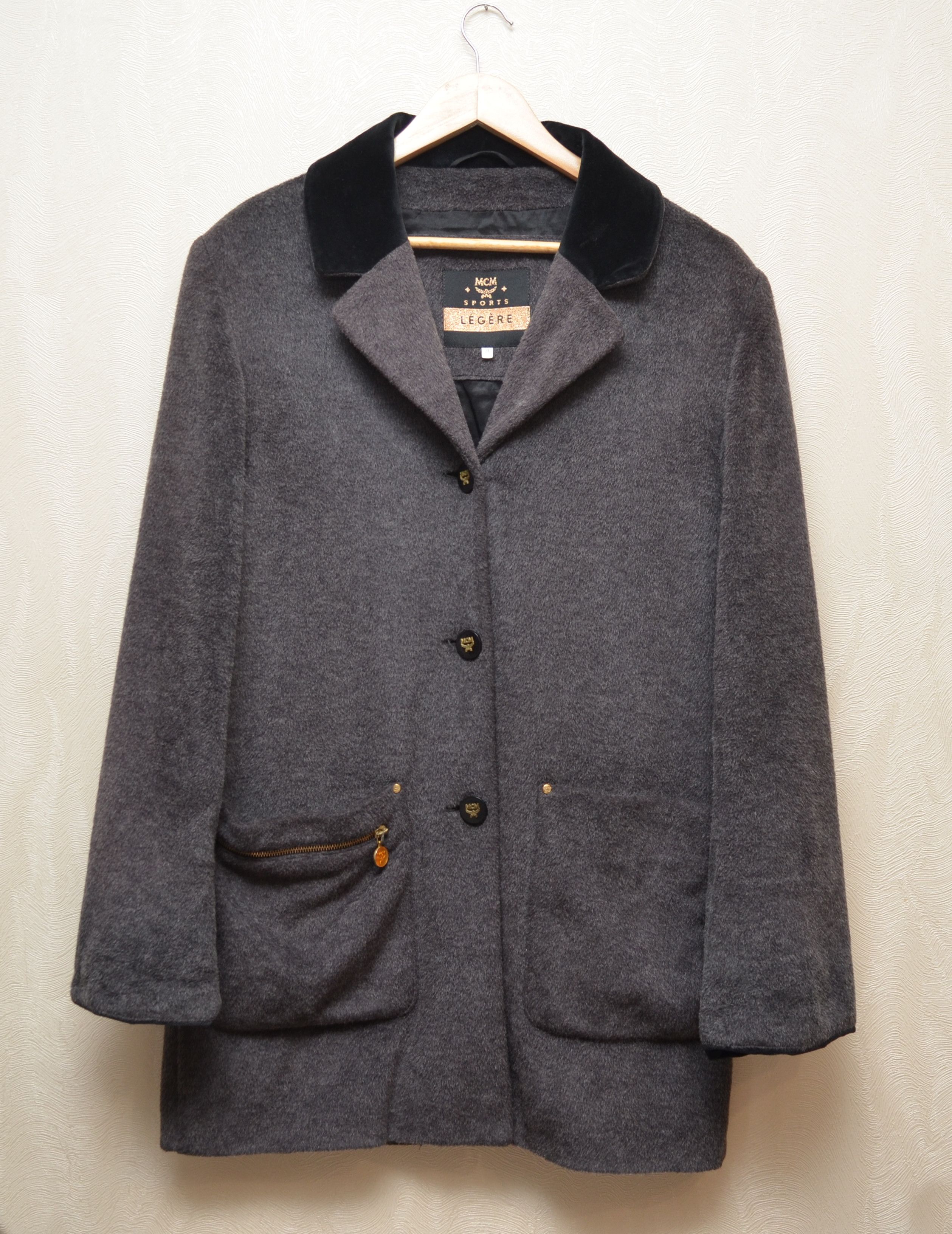 MCM × Vintage MCM Sports Legere Womens Vintage Logo Jacket 90s y2k Size M / US 6-8 / IT 42-44 - 1 Thumbnail