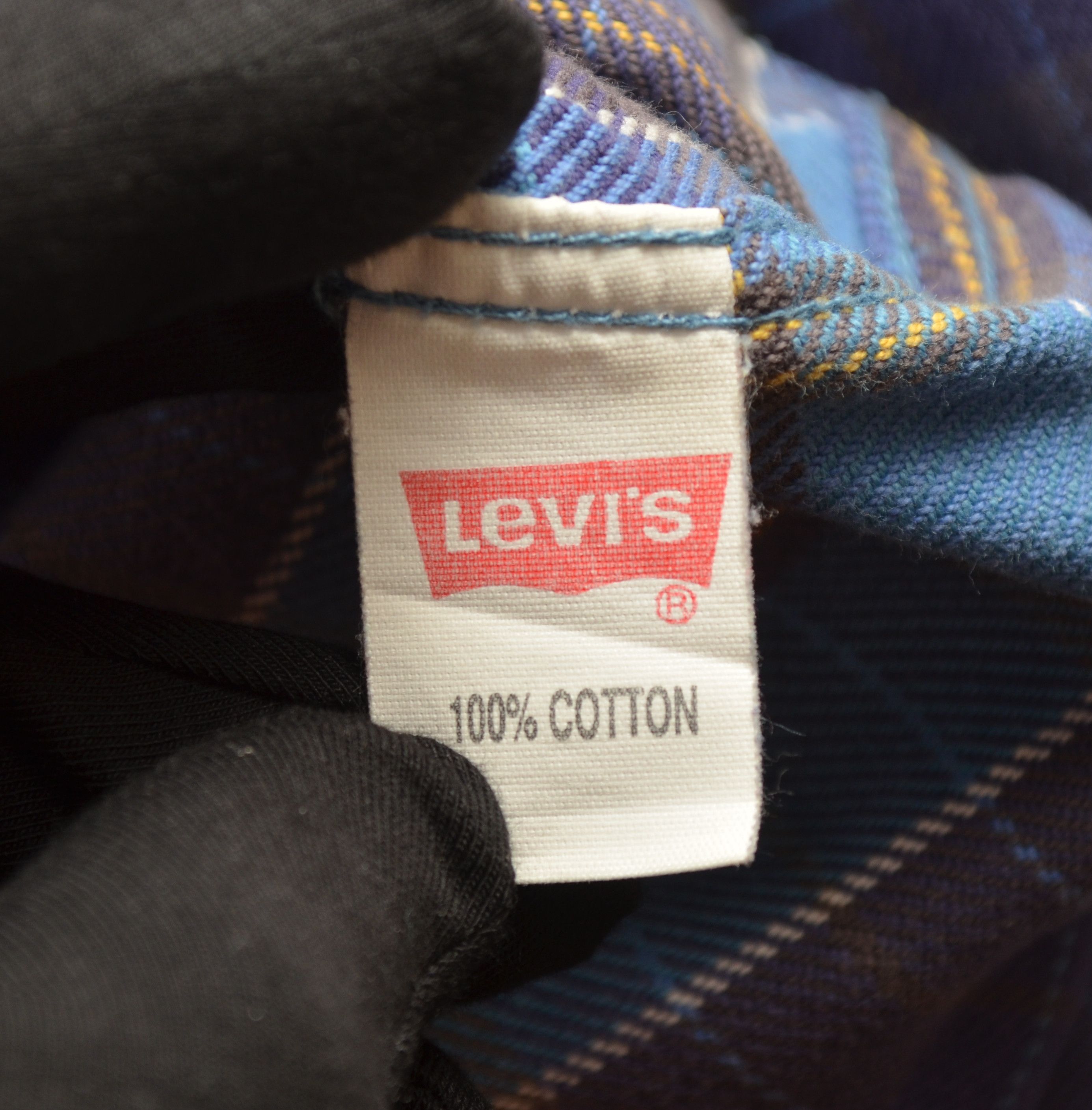 Levi's × Levi's Vintage Clothing × Vintage Levis Vintage Check Plaid Flannel Blue Shirt Size S Rare 90s Size US S / EU 44-46 / 1 - 11 Thumbnail