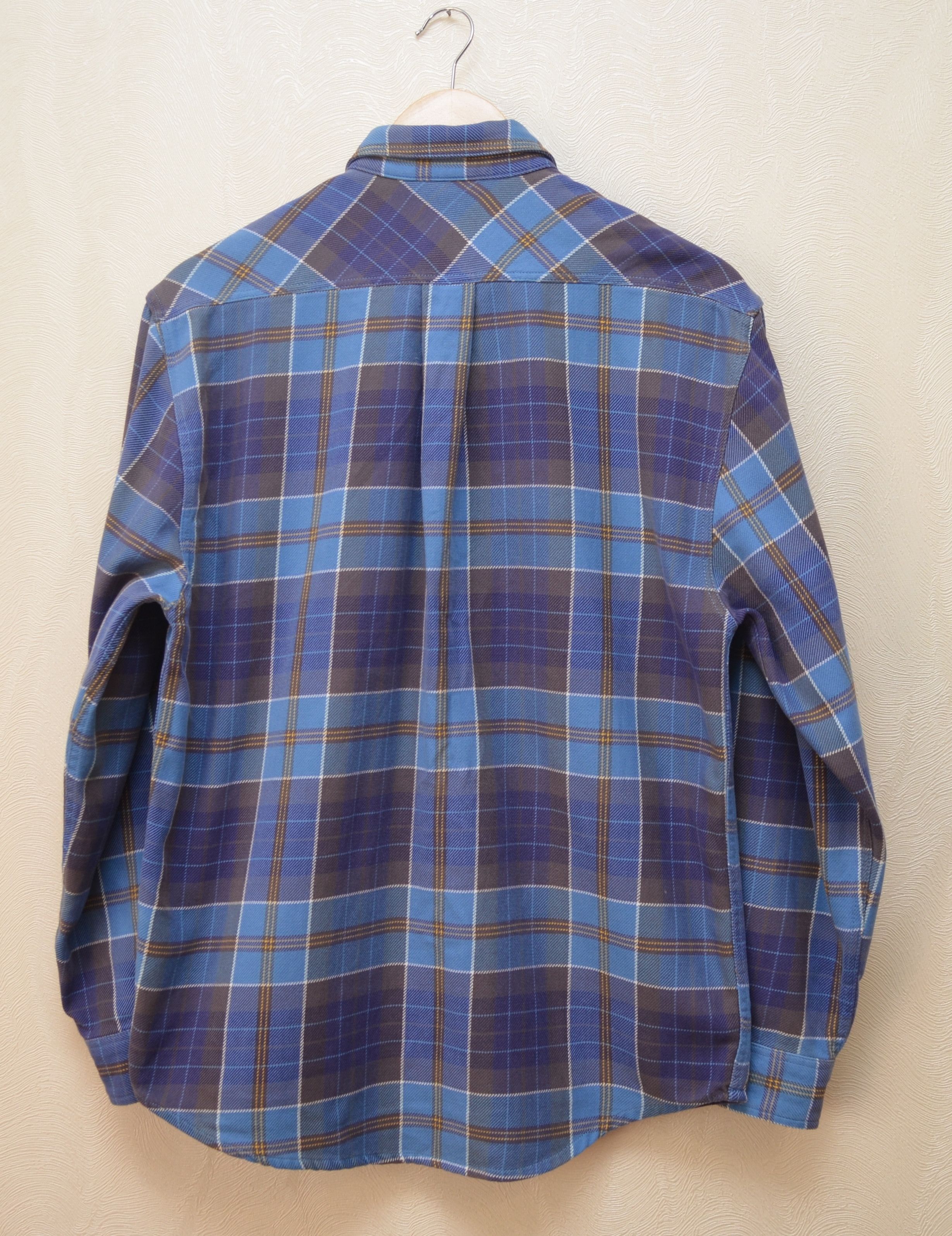 Levi's × Levi's Vintage Clothing × Vintage Levis Vintage Check Plaid Flannel Blue Shirt Size S Rare 90s Size US S / EU 44-46 / 1 - 8 Thumbnail