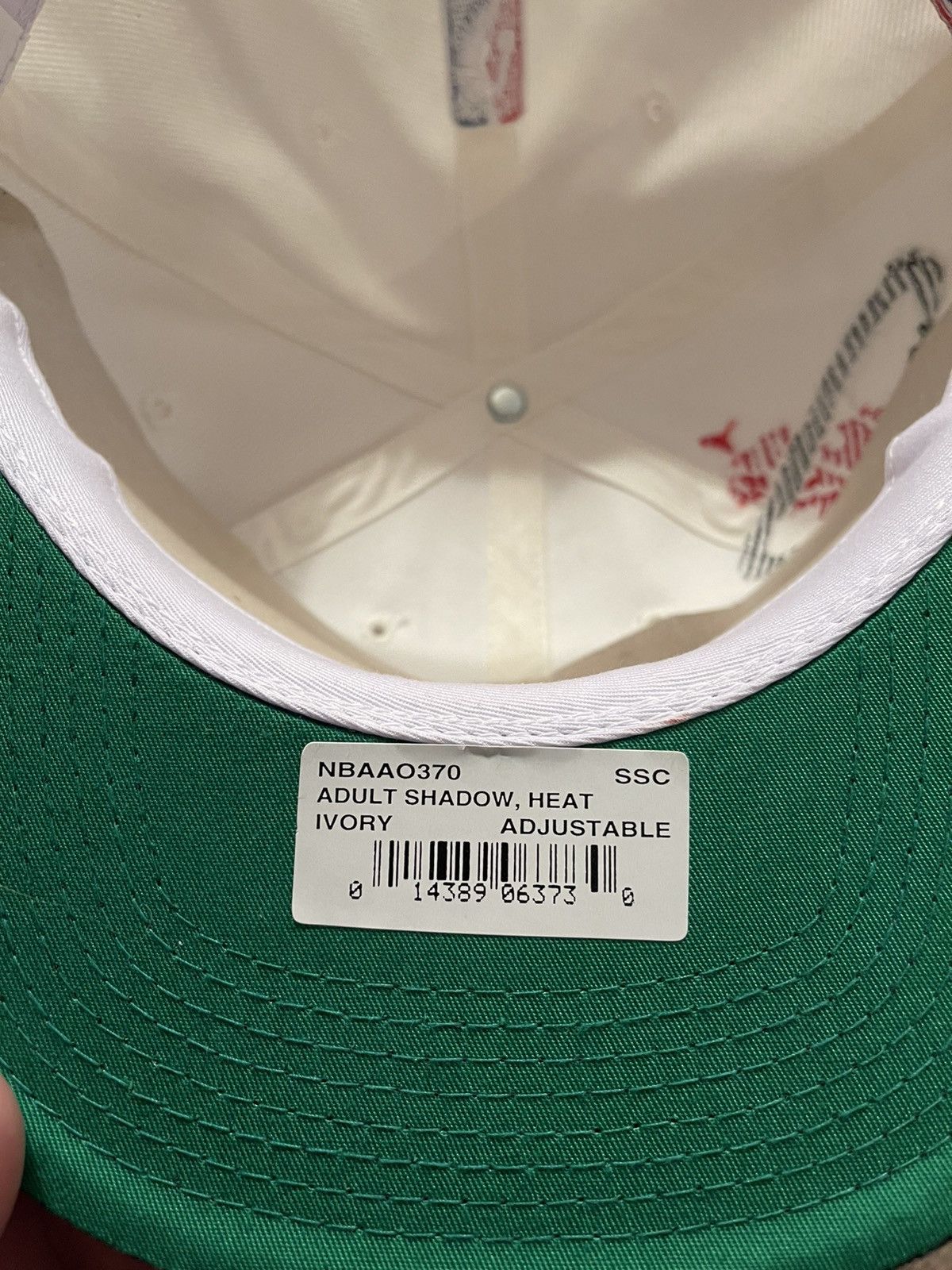 NBA × Sports Specialties × Vintage Vintage 90s Sports Specialties Shadow Miami Heat Snapback Size ONE SIZE - 11 Thumbnail