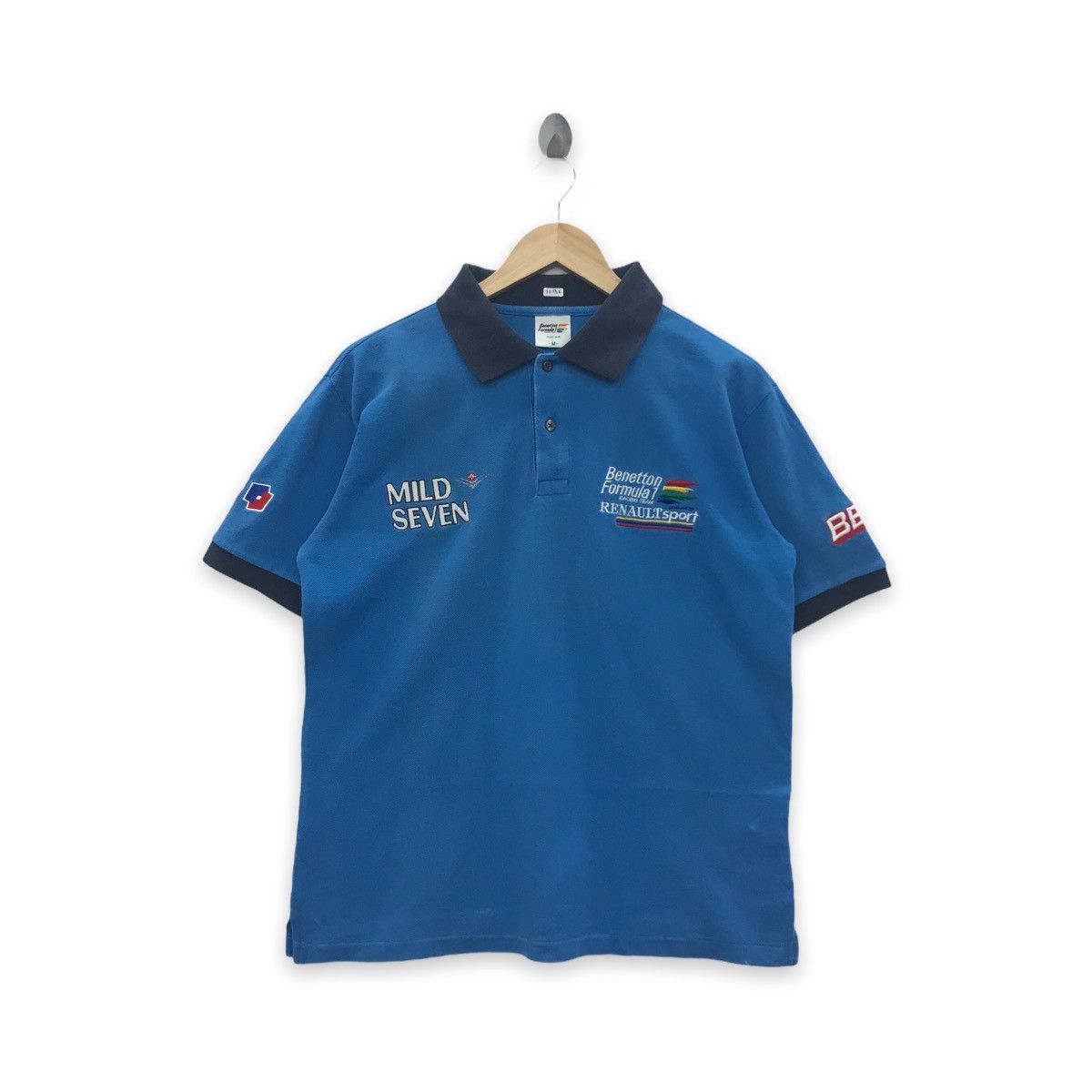 Vintage Vintage Benetton Formula 1 Racing Team Tee Size US M / EU 48-50 / 2 - 1 Thumbnail