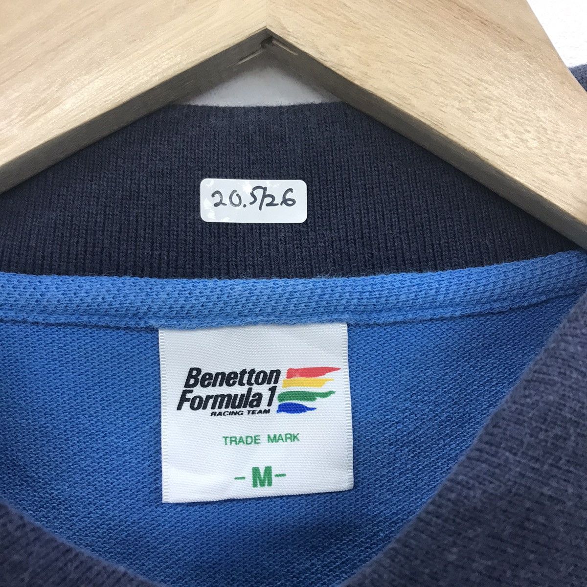 Vintage Vintage Benetton Formula 1 Racing Team Tee Size US M / EU 48-50 / 2 - 11 Thumbnail