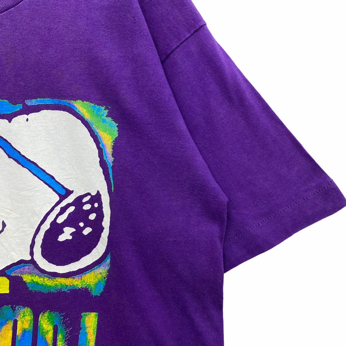 Cartoon Network × Fruit Of The Loom × Vintage *Vintage 90s SNOOPY Joe Cool big Logo Men Clothing TShirt Size US L / EU 52-54 / 3 - 5 Thumbnail