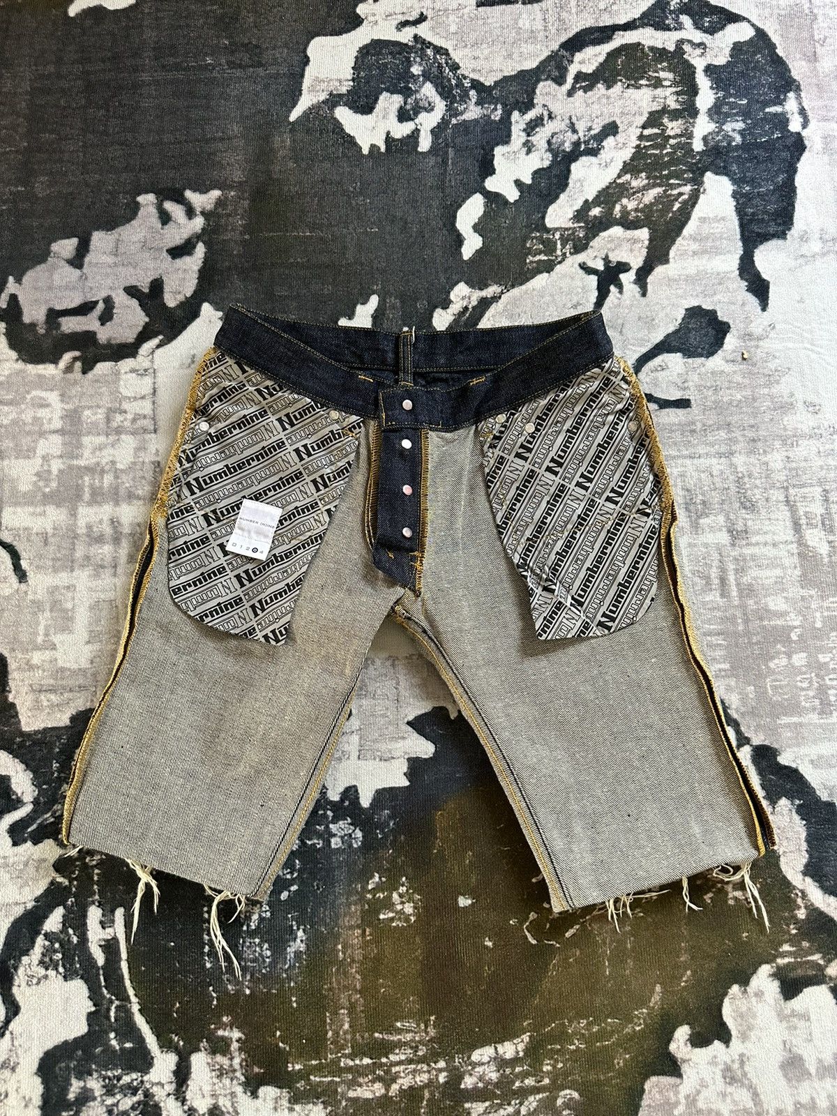 Number (N)ine SS01 Number Nine short denim archive Size US 29 - 11 Thumbnail