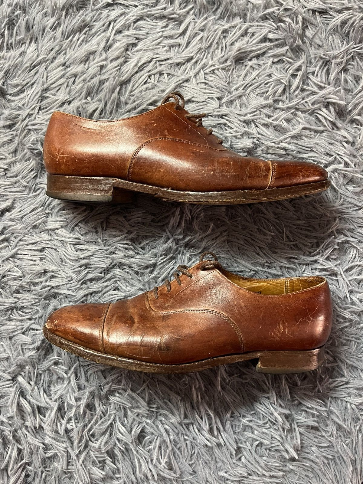 Crockett & Jones × Vintage Crockett & Jones 90s vintage leather shoes Size US 7 / EU 40 - 2 Thumbnail