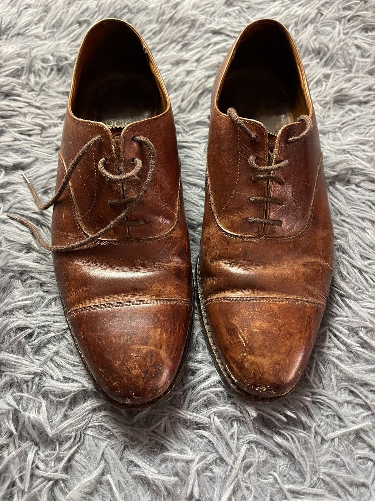 Crockett & Jones × Vintage Crockett & Jones 90s vintage leather shoes Size US 7 / EU 40 - 5 Thumbnail