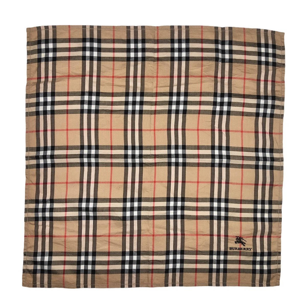Burberry Burberry Novacheck Checkered Handkerchief Pocketsquare Size ONE SIZE - 2 Thumbnail