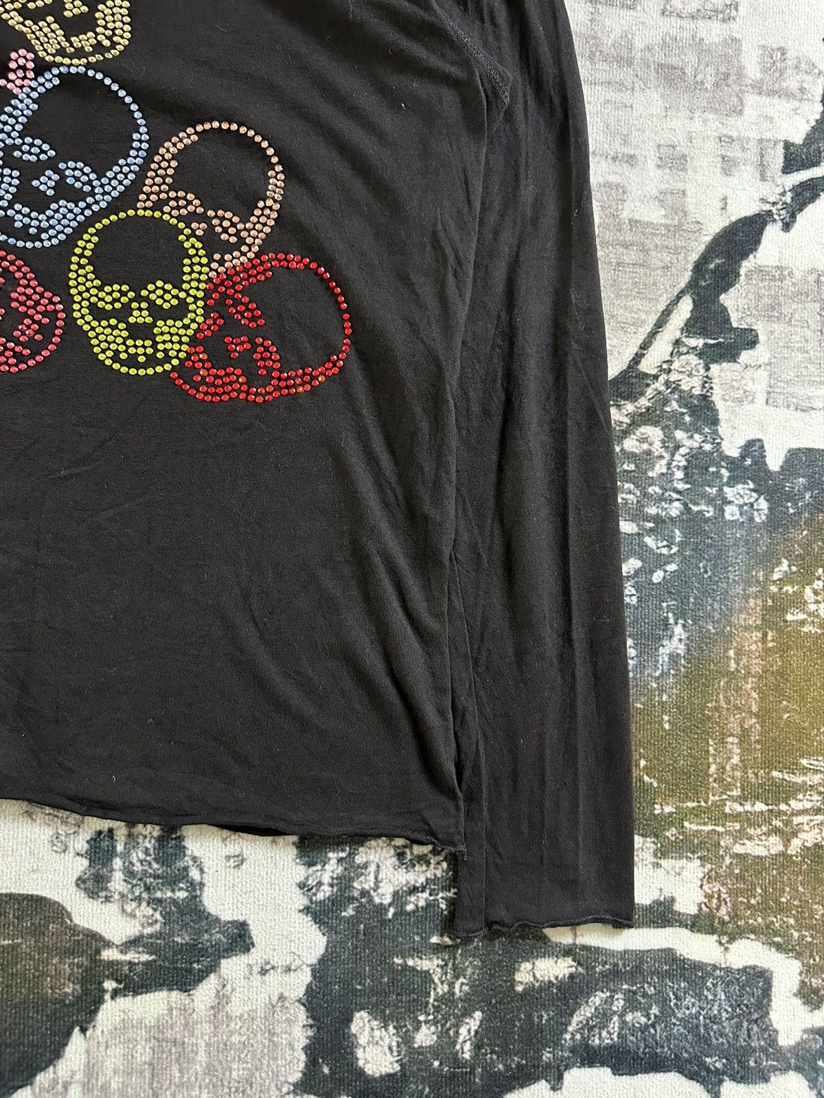 Lucien Pellat-Finet 00s LPF cut & sew skull stone long sleeve Size US L / EU 52-54 / 3 - 4 Thumbnail