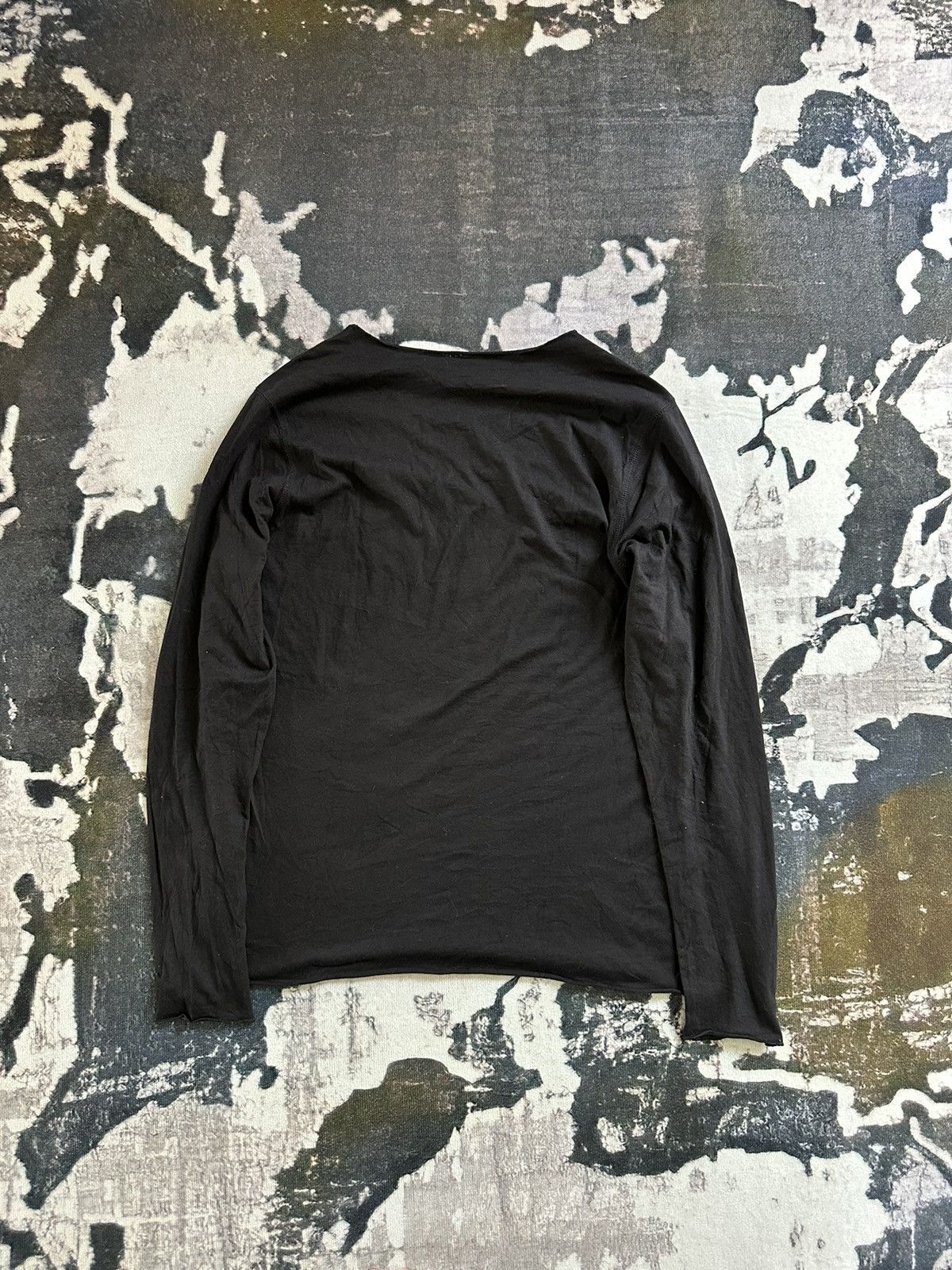 Lucien Pellat-Finet 00s LPF cut & sew skull stone long sleeve Size US L / EU 52-54 / 3 - 5 Thumbnail