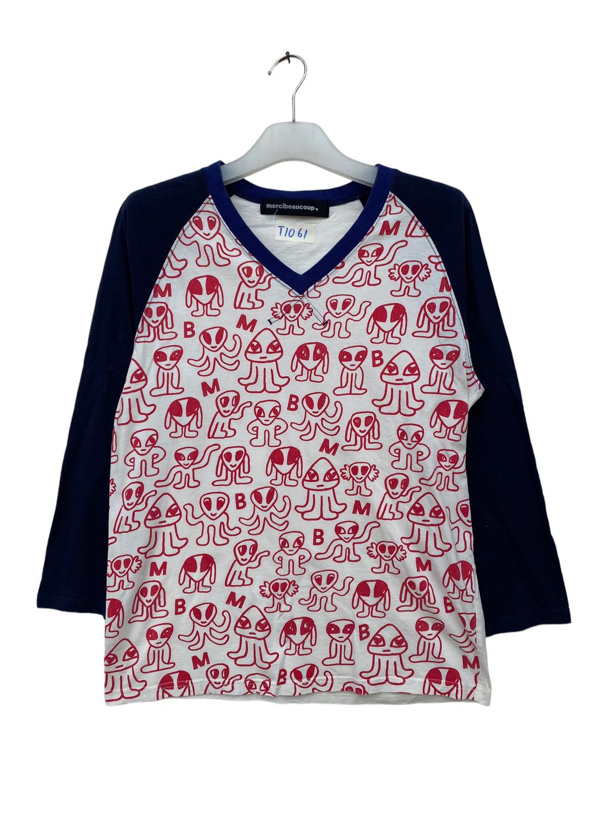 Issey Miyake × mercibeaucoup Mercibeaucoup Full Printed Raglan Tees Size US S / EU 44-46 / 1 - 1 Thumbnail