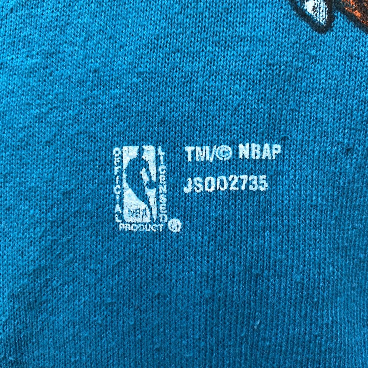 NBA Vintage 90s Charlotte Hornets NBA Crewneck XL Size US XL / EU 56 / 4 - 4 Thumbnail