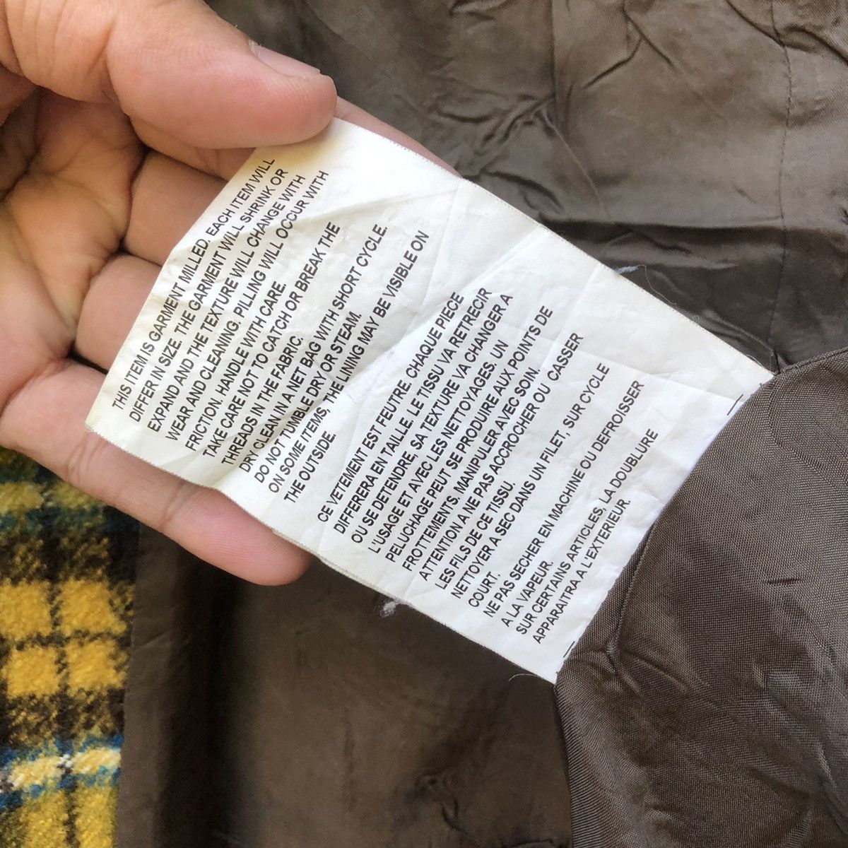Comme des Garcons CDG AD 2006 Comme Des Garcons Tricot Tartan Flannel Checked Size US M / EU 48-50 / 2 - 9 Thumbnail