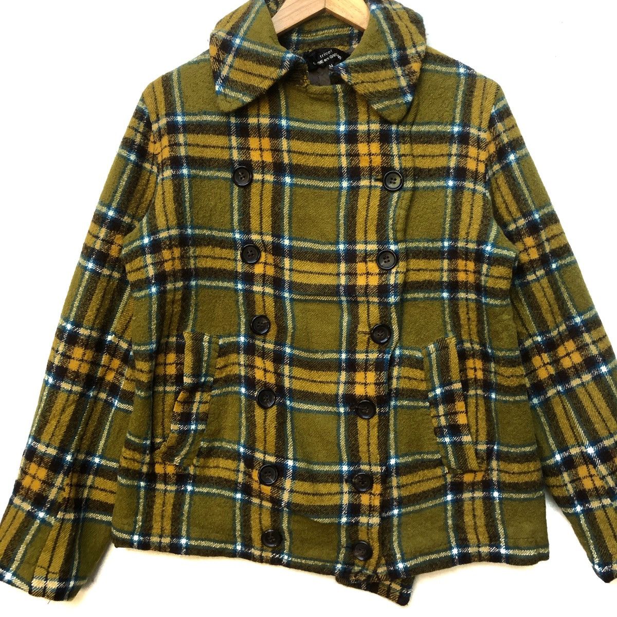 Comme des Garcons CDG AD 2006 Comme Des Garcons Tricot Tartan Flannel Checked Size US M / EU 48-50 / 2 - 2 Thumbnail