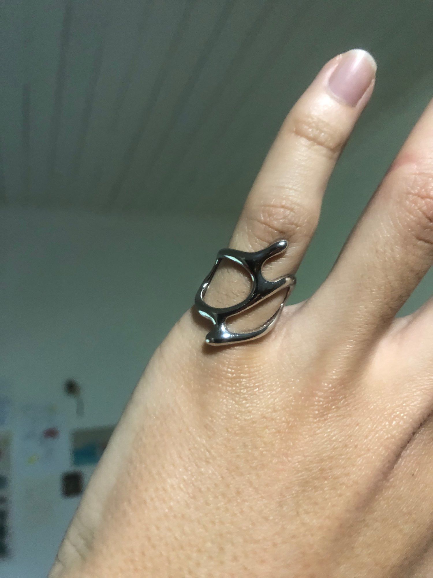 Jewelry Resizable Korean Fashion Ring Size ONE SIZE - 3 Thumbnail