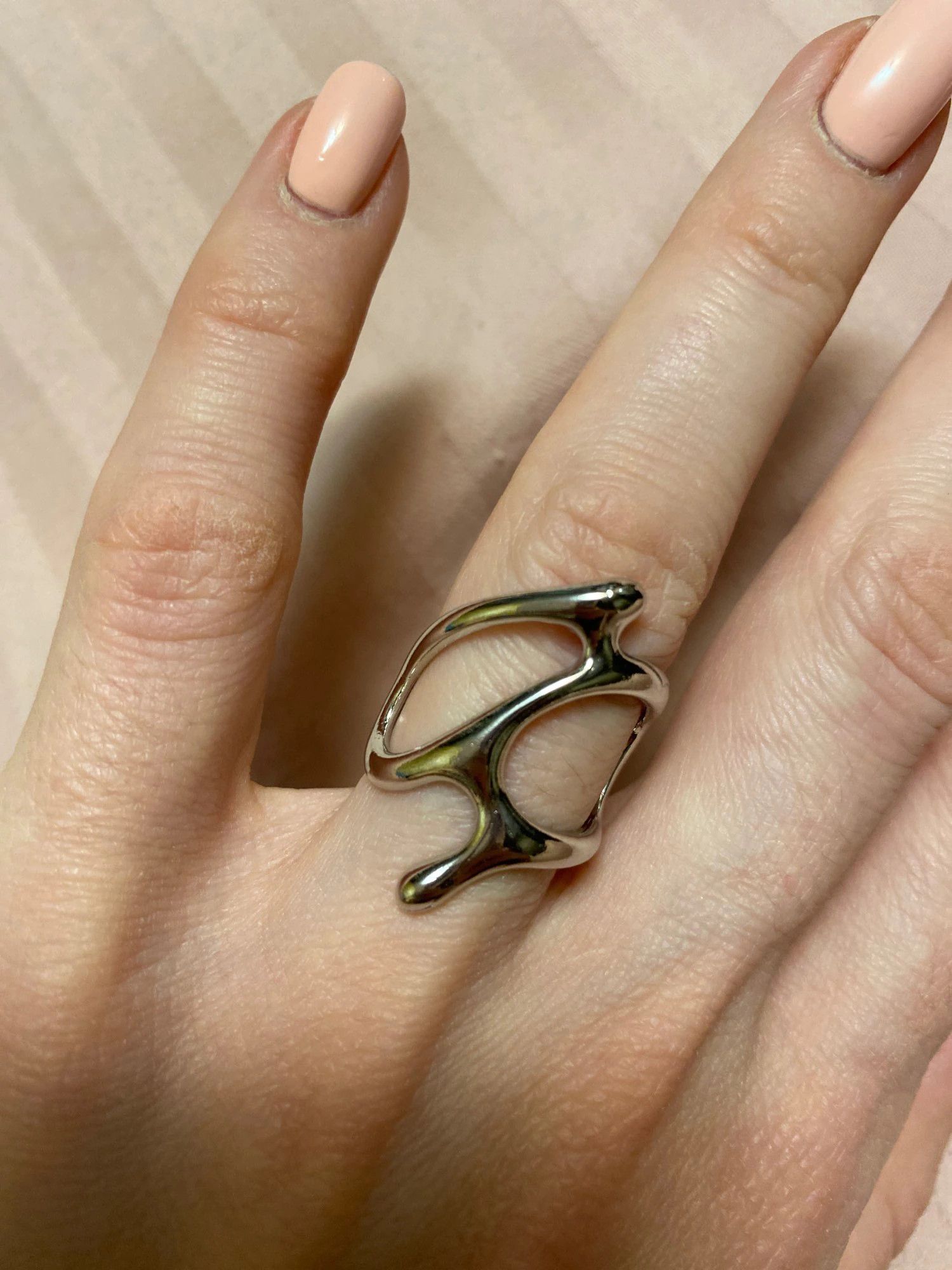 Jewelry Resizable Korean Fashion Ring Size ONE SIZE - 1 Thumbnail
