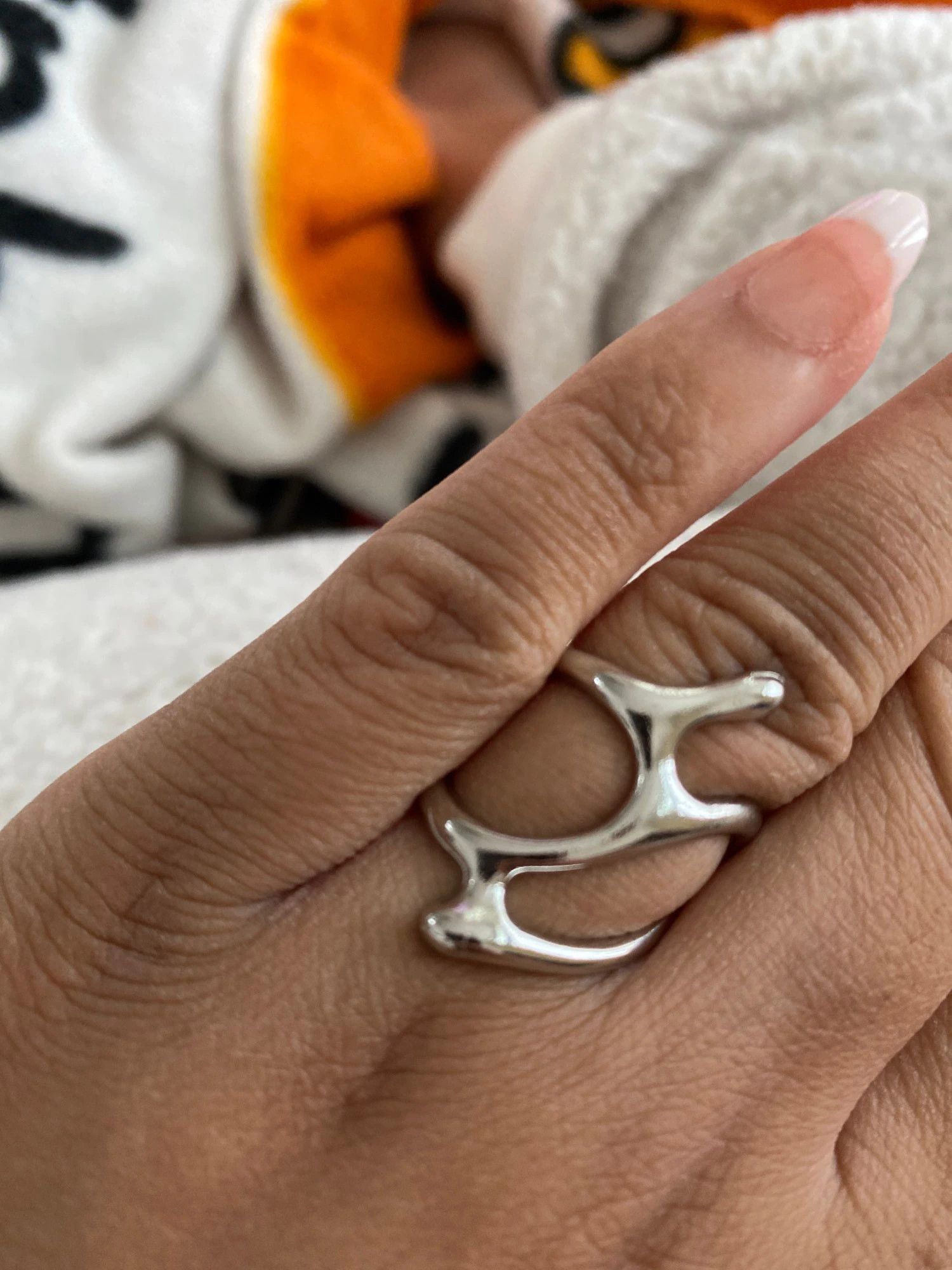 Jewelry Resizable Korean Fashion Ring Size ONE SIZE - 2 Thumbnail