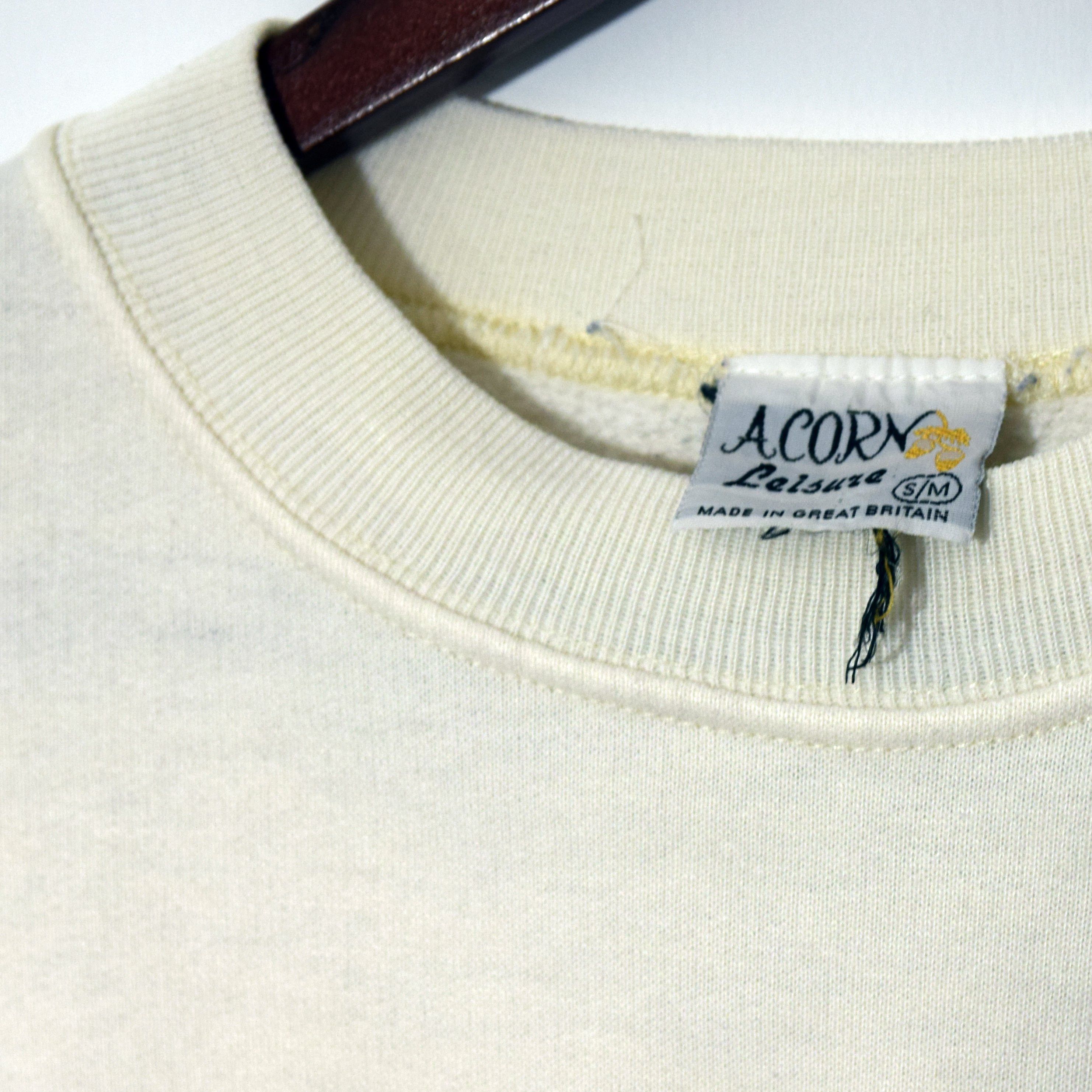 Vintage 90s Women’s Embroidery Floral Crewneck S/M Size US XS / EU 42 / 0 - 3 Thumbnail