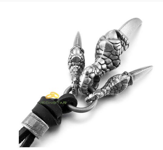 Jewelry Dragon Claw Gothic Necklace Size ONE SIZE - 3 Thumbnail