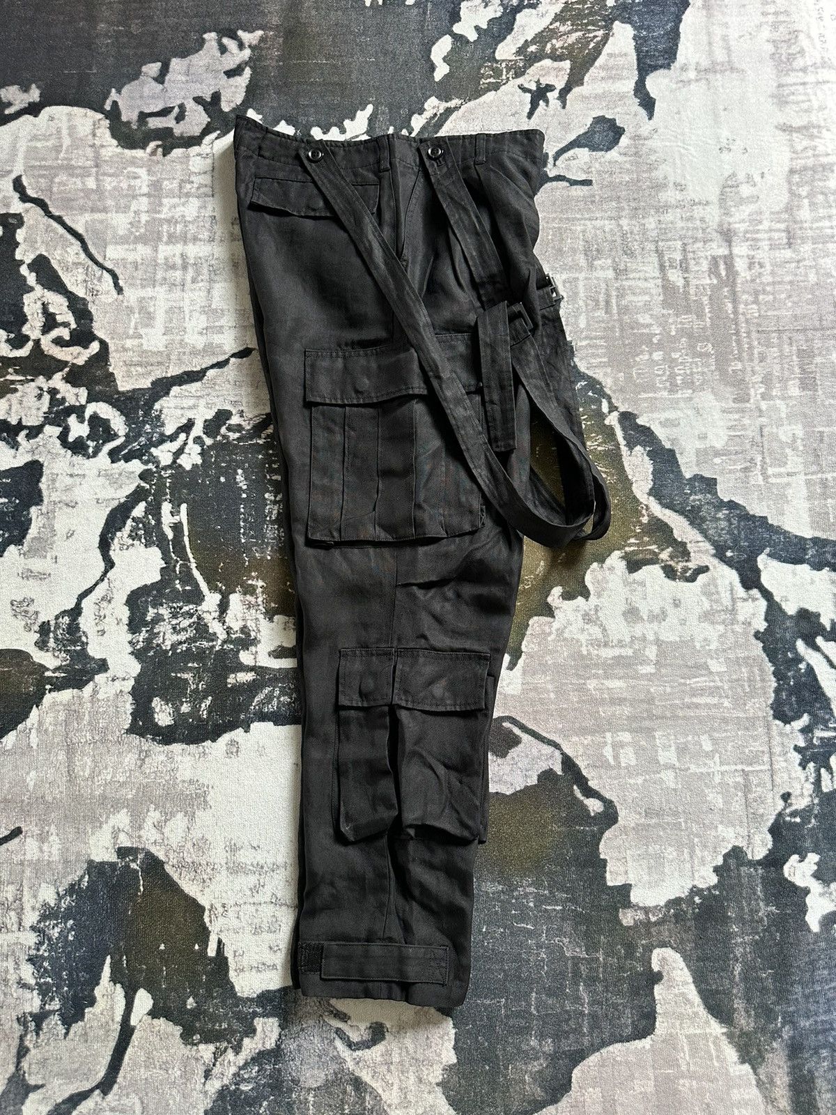 Man Of Moods 2010 S/S MofM ( Man of Moods ) Cargo bondage ramie pant Size US 33 - 6 Thumbnail