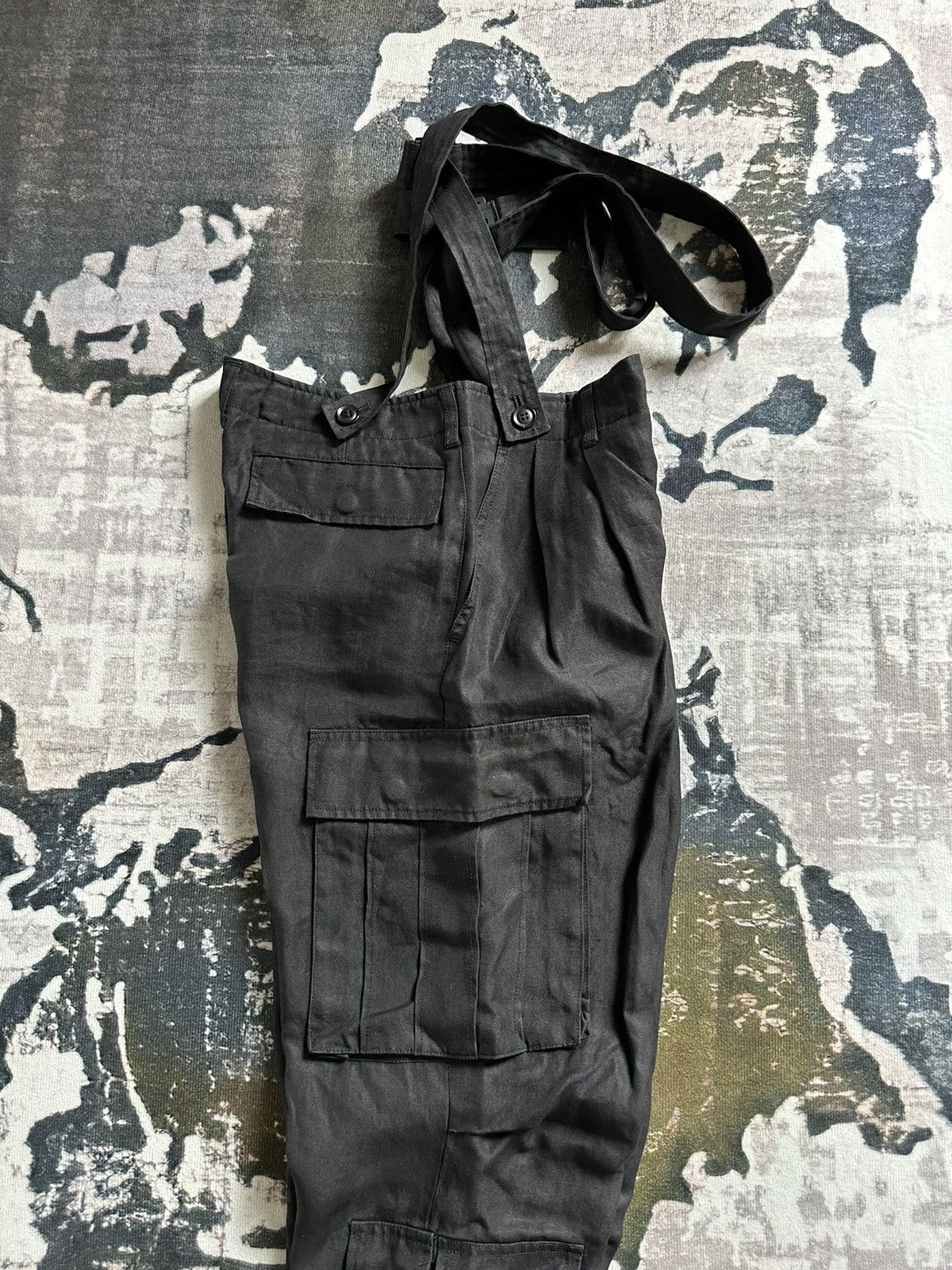 Man Of Moods 2010 S/S MofM ( Man of Moods ) Cargo bondage ramie pant Size US 33 - 9 Thumbnail