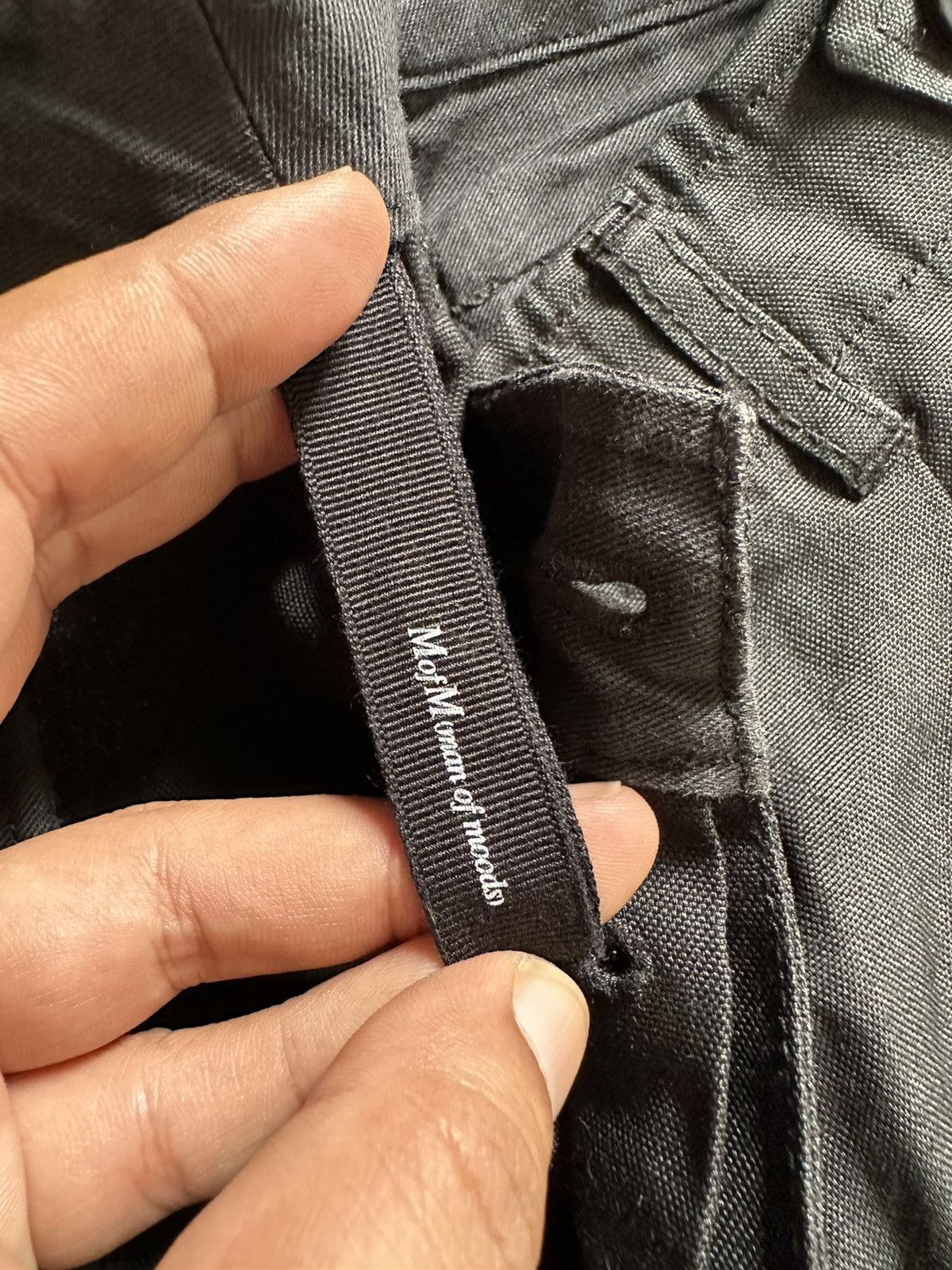 Man Of Moods 2010 S/S MofM ( Man of Moods ) Cargo bondage ramie pant Size US 33 - 13 Thumbnail