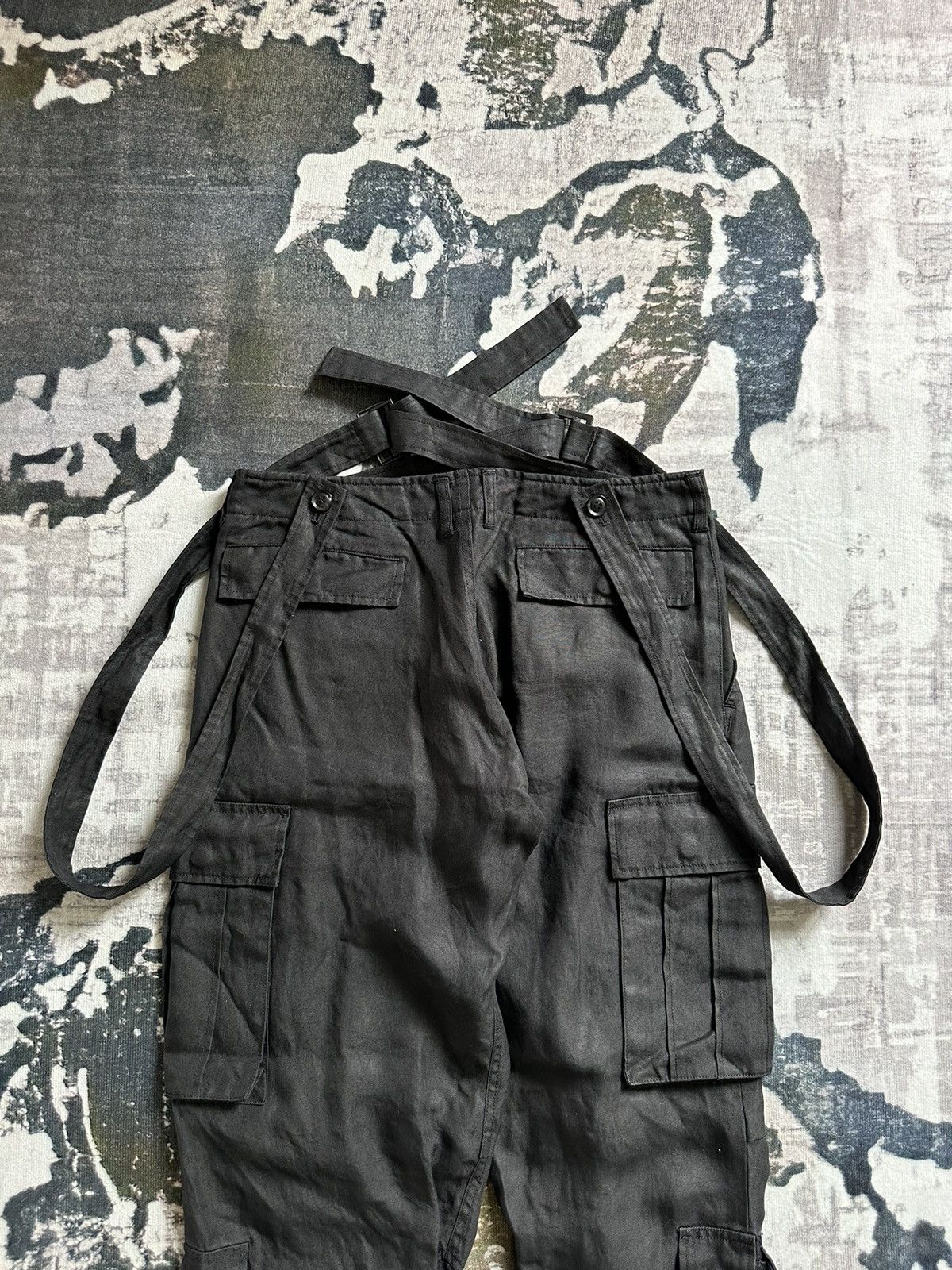 Man Of Moods 2010 S/S MofM ( Man of Moods ) Cargo bondage ramie pant Size US 33 - 8 Thumbnail