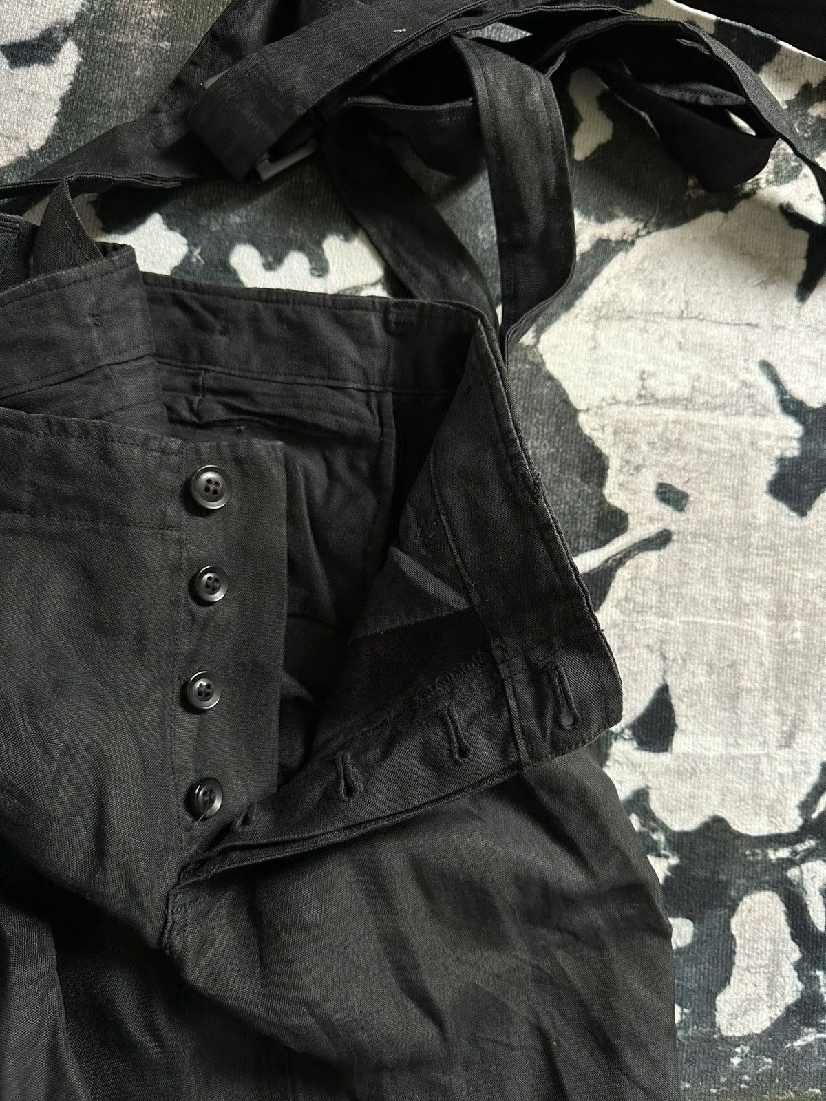 Man Of Moods 2010 S/S MofM ( Man of Moods ) Cargo bondage ramie pant Size US 33 - 10 Thumbnail
