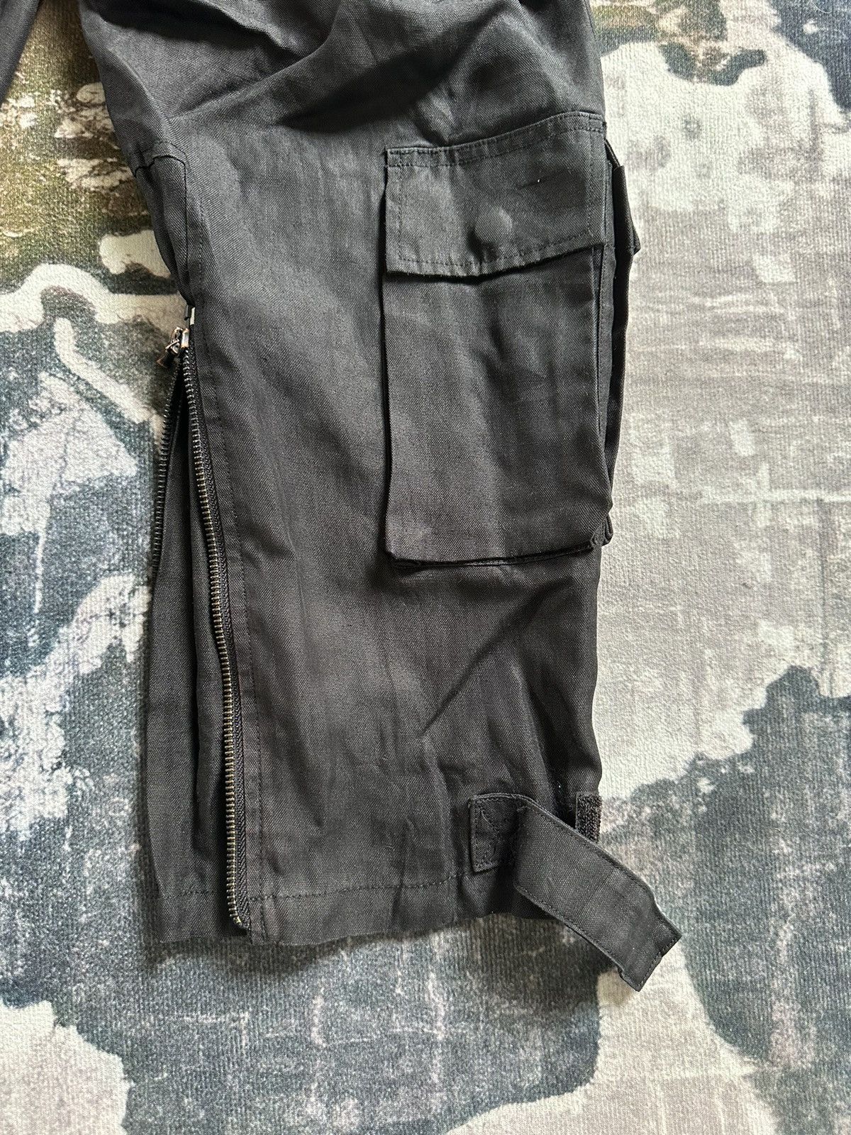 Man Of Moods 2010 S/S MofM ( Man of Moods ) Cargo bondage ramie pant Size US 33 - 12 Thumbnail