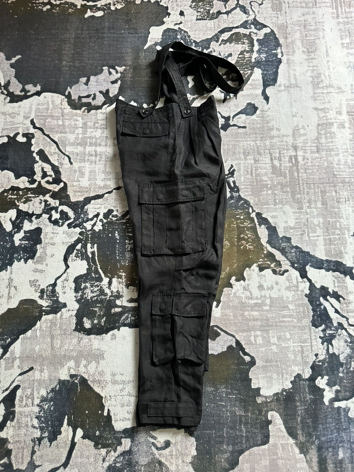 Man Of Moods 2010 S/S MofM ( Man of Moods ) Cargo bondage ramie pant Size US 33 - 7 Thumbnail