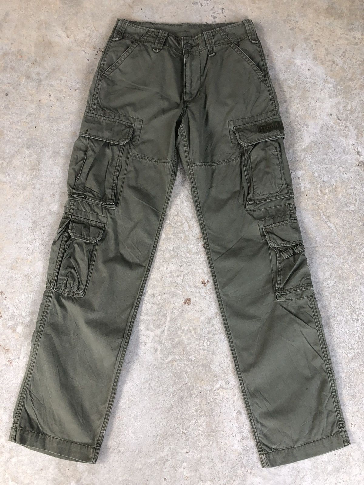image of Alpha Industries Cargo Pants Tactical Multipocket in Green, Men's (Size 28)