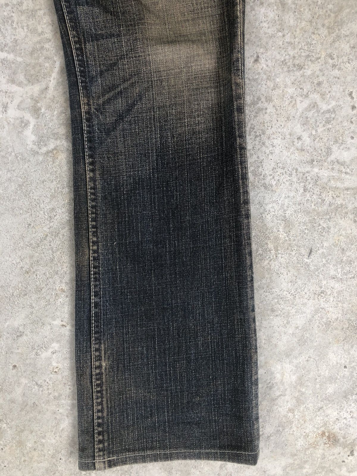 Levi's Vintage Levi’s 507 Distressed Jeans Flared Jeans Mudwash Size US 31 - 4 Thumbnail