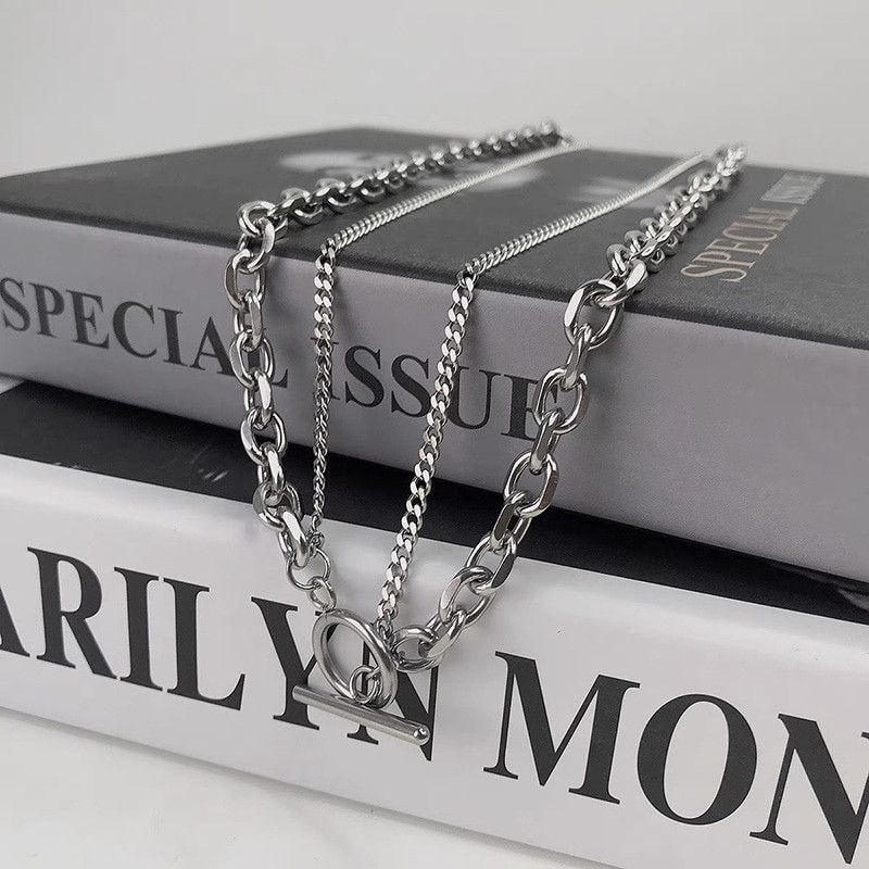 Jewelry Curb Link Chain Necklace Size ONE SIZE - 3 Thumbnail