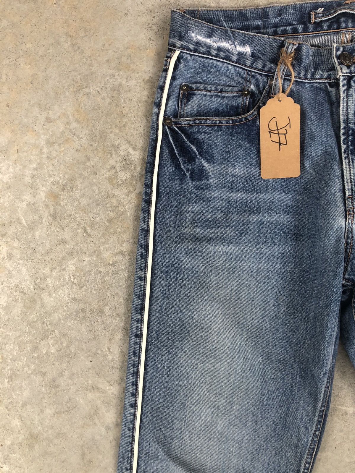 PPFM PPFM Distressed Jeans Size US 31 - 4 Thumbnail