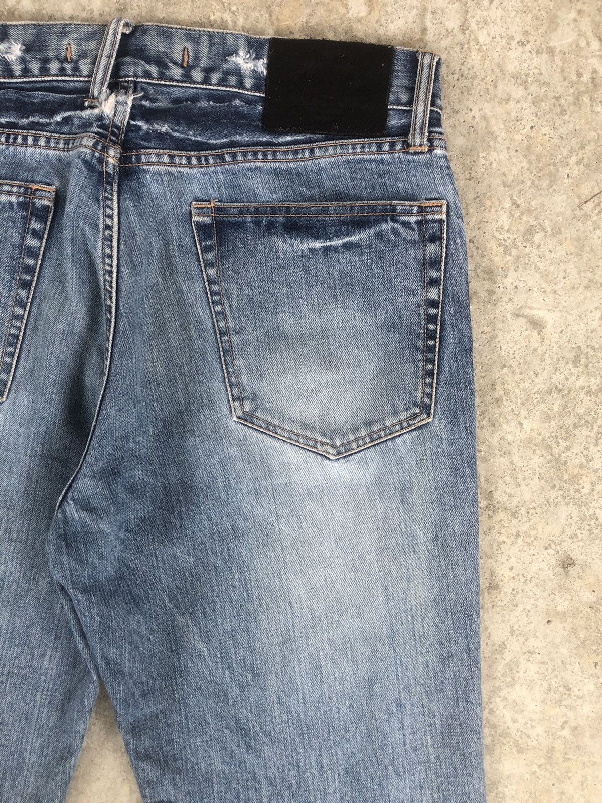 PPFM PPFM Distressed Jeans Size US 31 - 10 Thumbnail