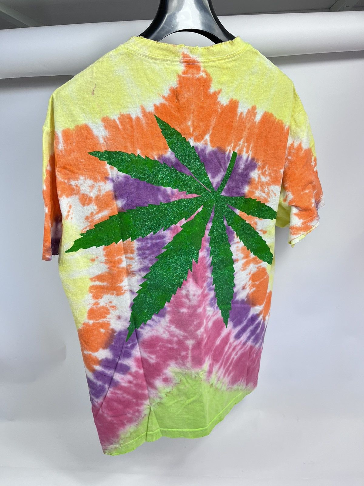 Gallery Dept. Tie dye leaf print T-Shirt Size US M / EU 48-50 / 2 - 2 Thumbnail