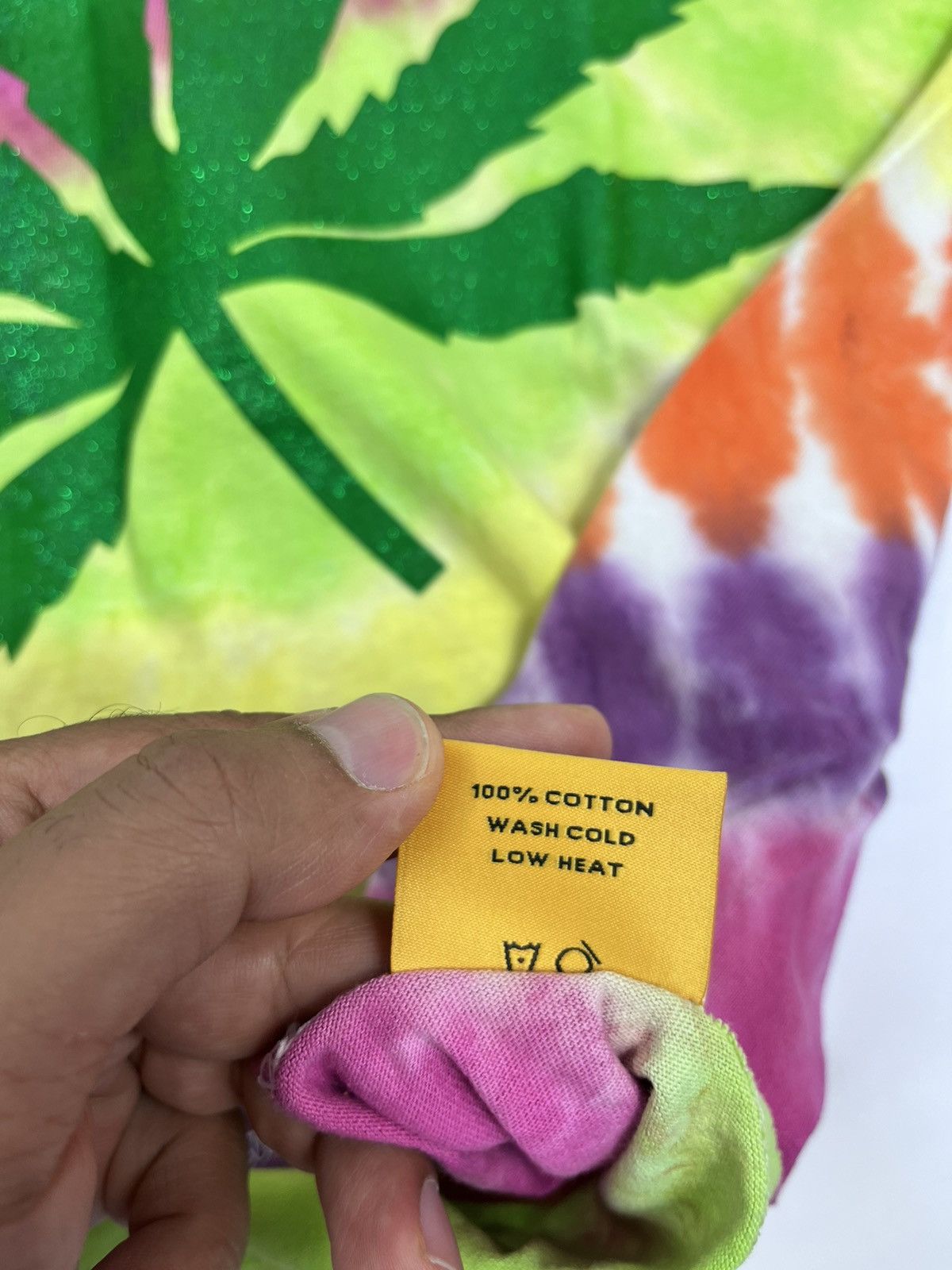 Gallery Dept. Tie dye leaf print T-Shirt Size US M / EU 48-50 / 2 - 9 Thumbnail
