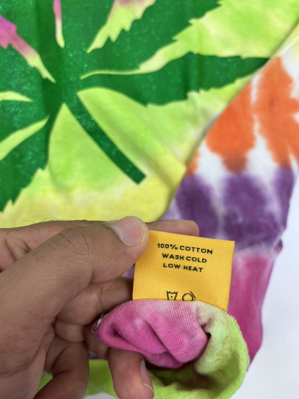 Gallery Dept. Tie dye leaf print T-Shirt Size US M / EU 48-50 / 2 - 10 Thumbnail