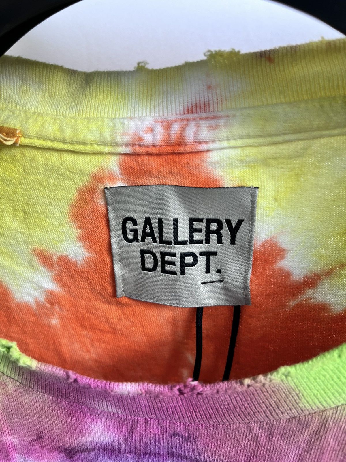 Gallery Dept. Tie dye leaf print T-Shirt Size US M / EU 48-50 / 2 - 3 Thumbnail