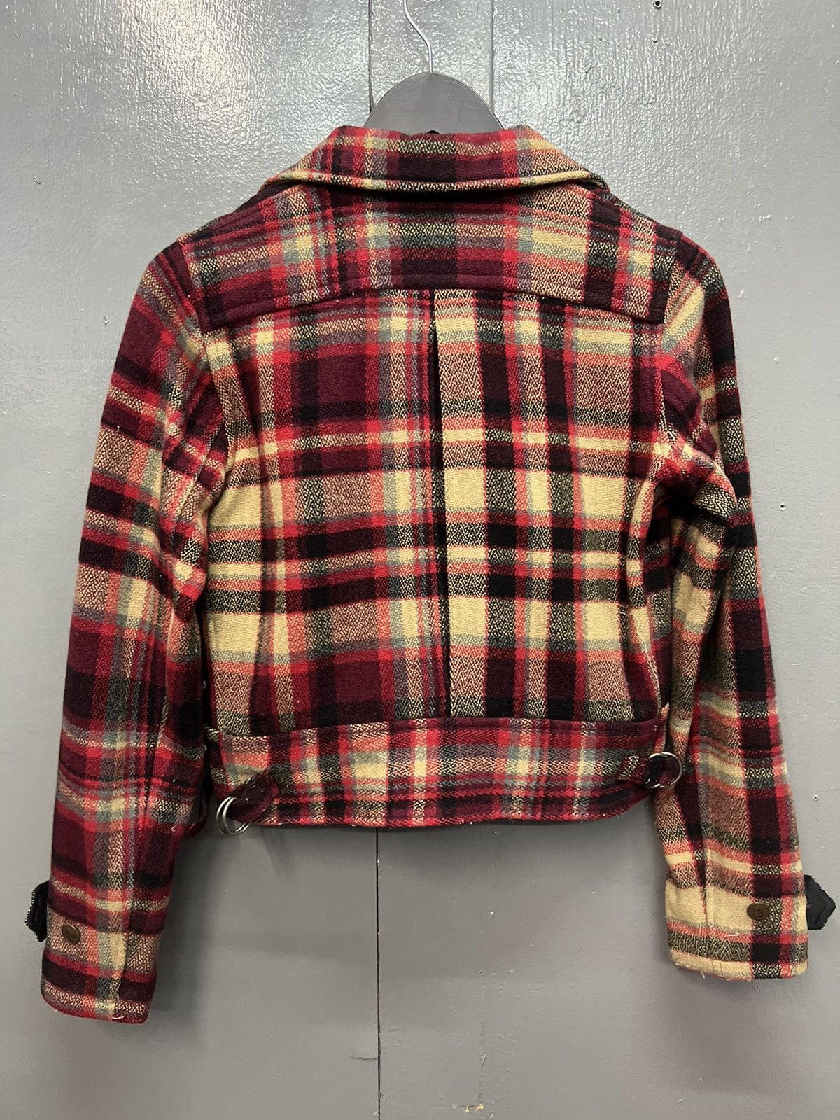 Ralph Lauren 🔥RALPH LAUREN RUGBY WOOL PLAID TRUCKER JACKET Size S / US 4 / IT 40 - 5 Thumbnail